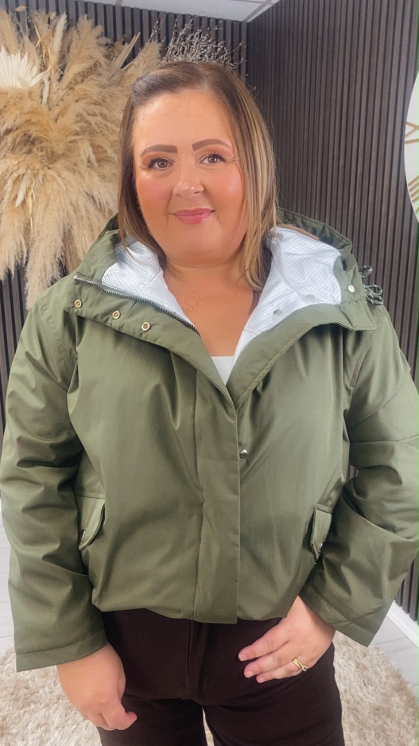 ANNETTE COAT - KHAKI