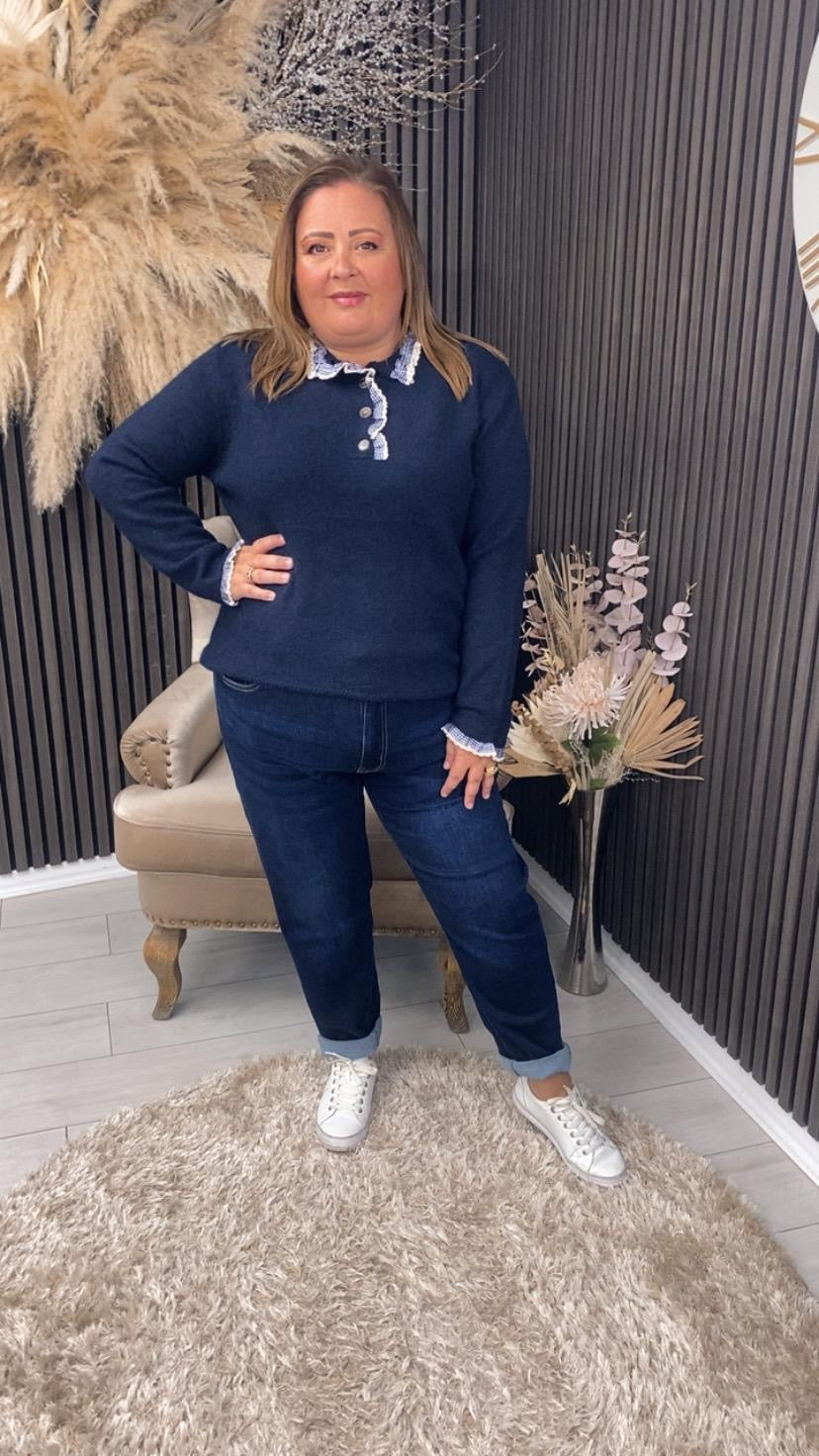 FRANCESCA JUMPER - NAVY