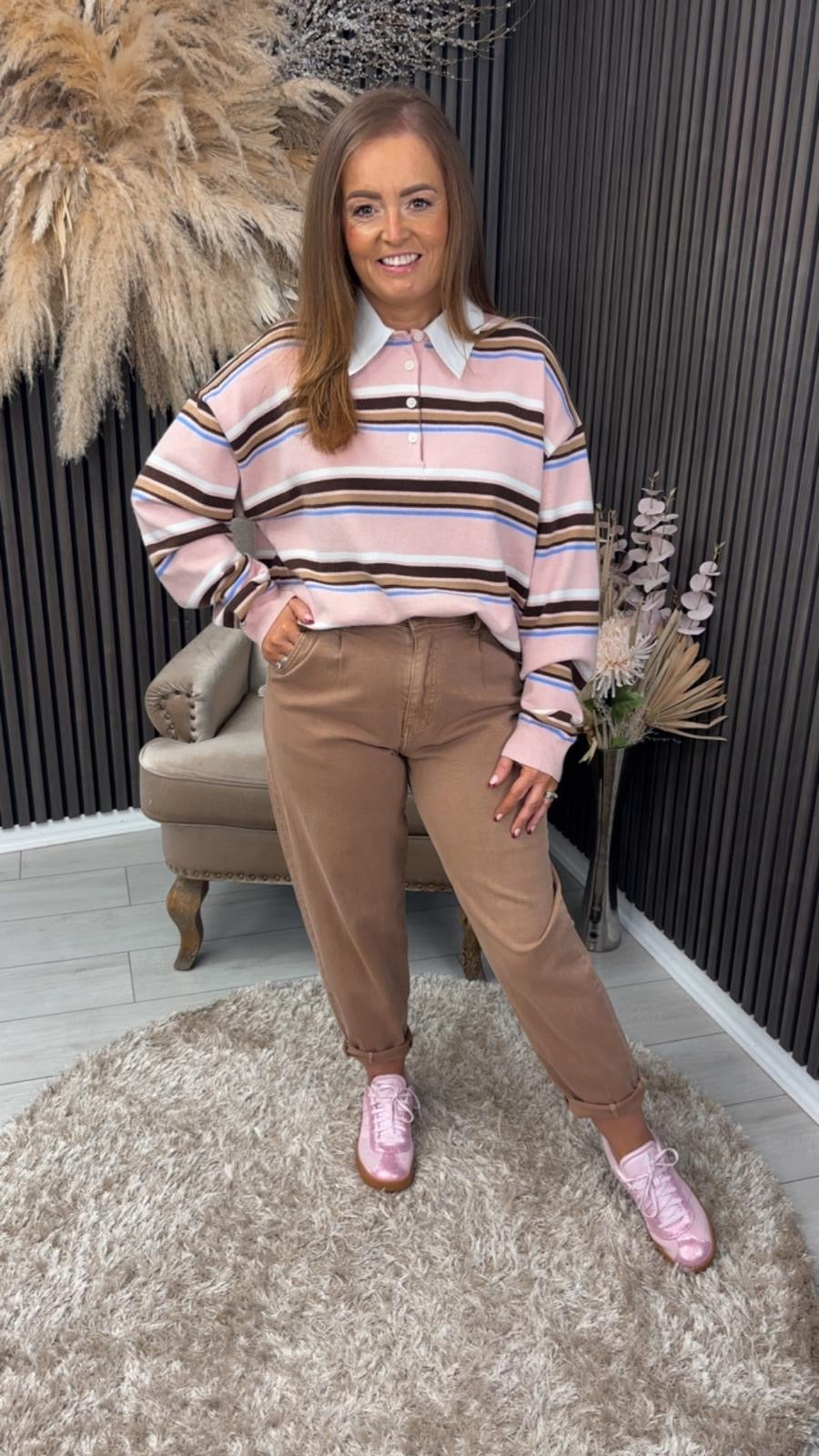 KELLIE JUMPER - PINK