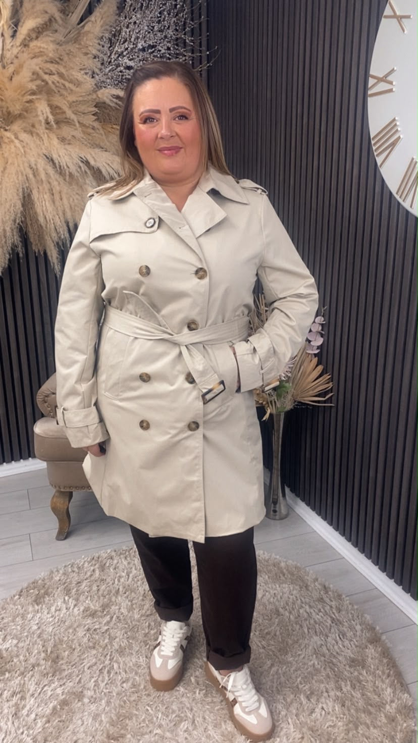 PATSY TRENCH COAT - BEIGE
