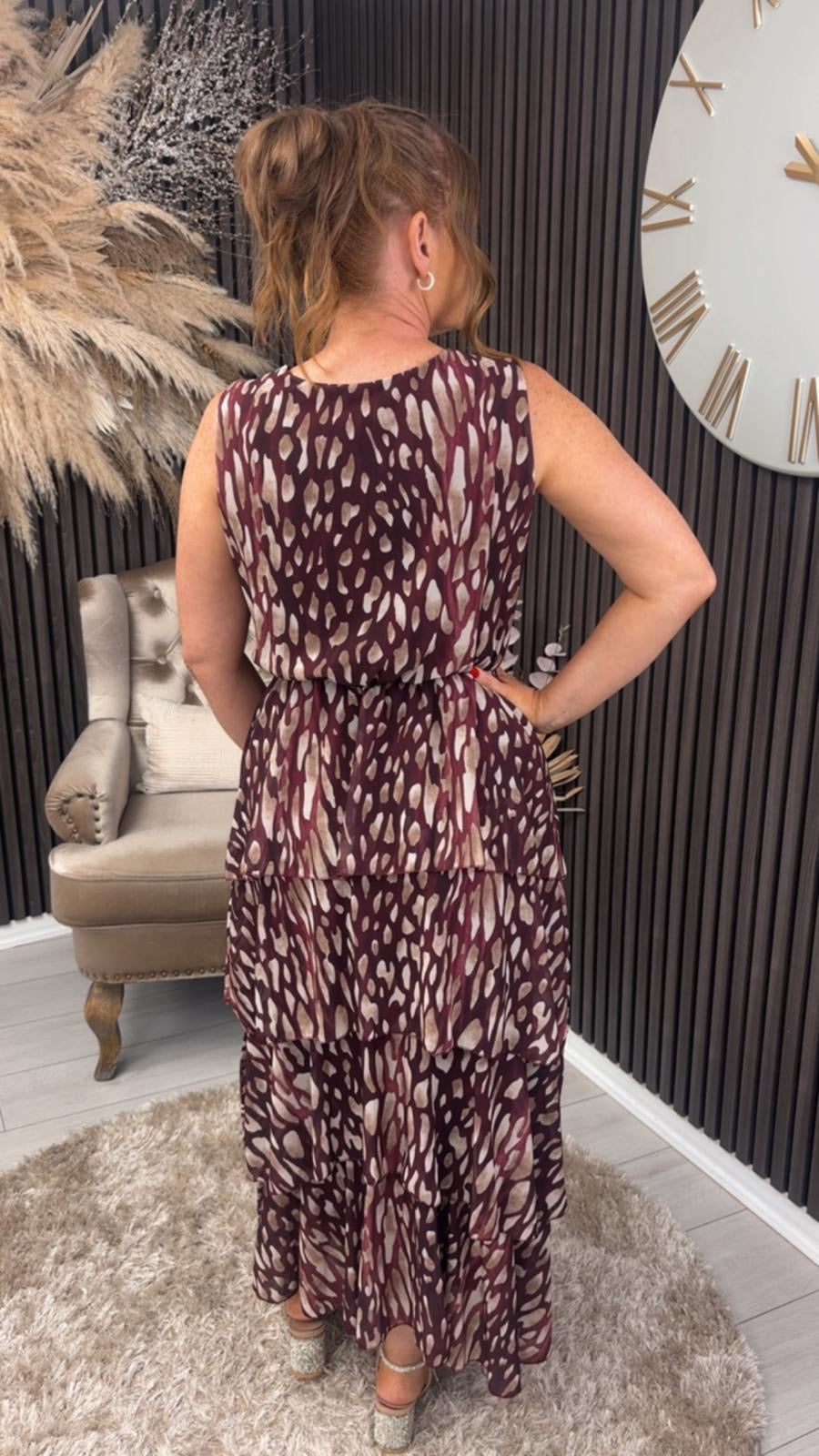 KATRIN DRESS - WINE