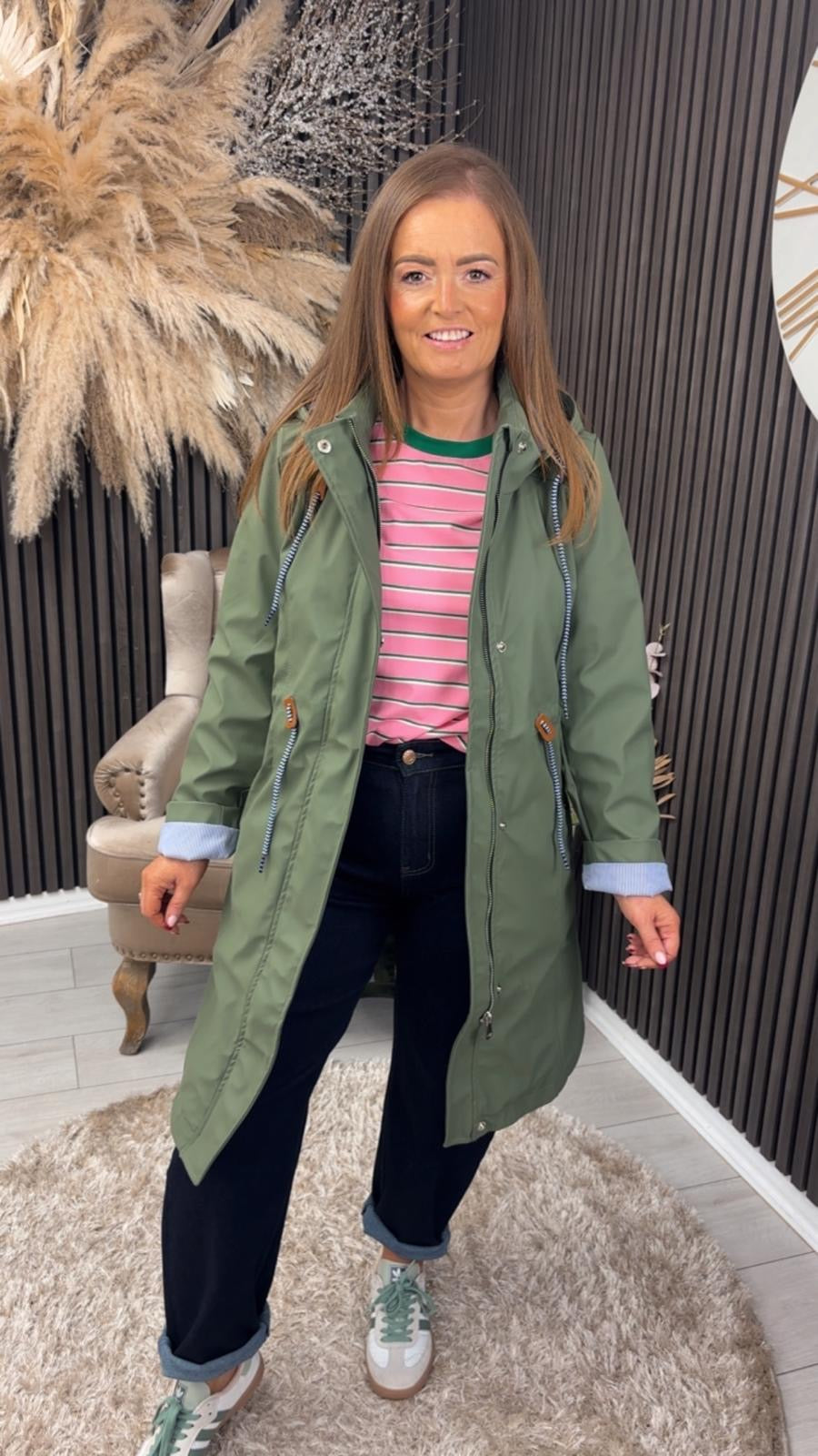 KATH RAINCOAT - KHAKI