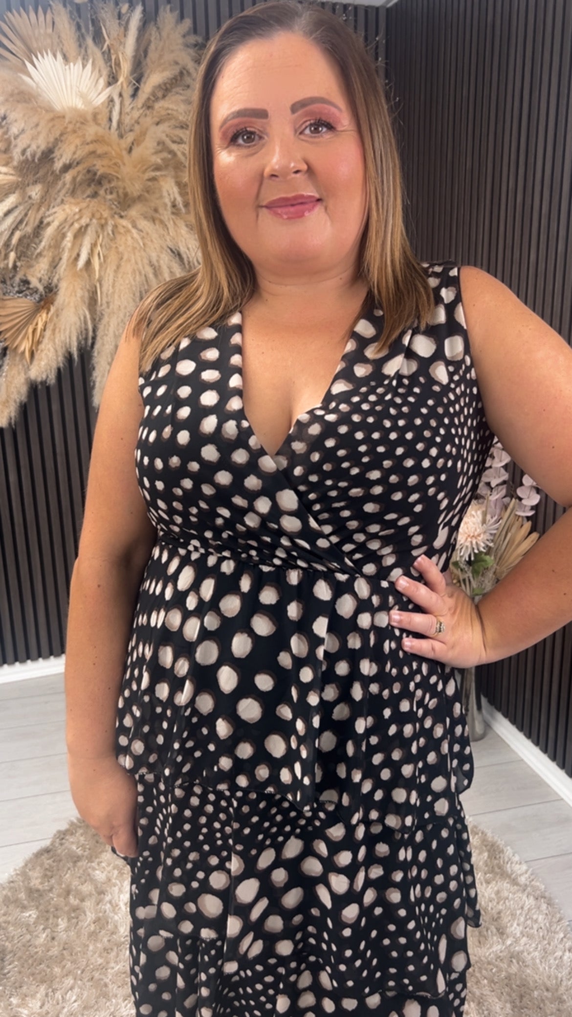 LORETTA DRESS - BLACK