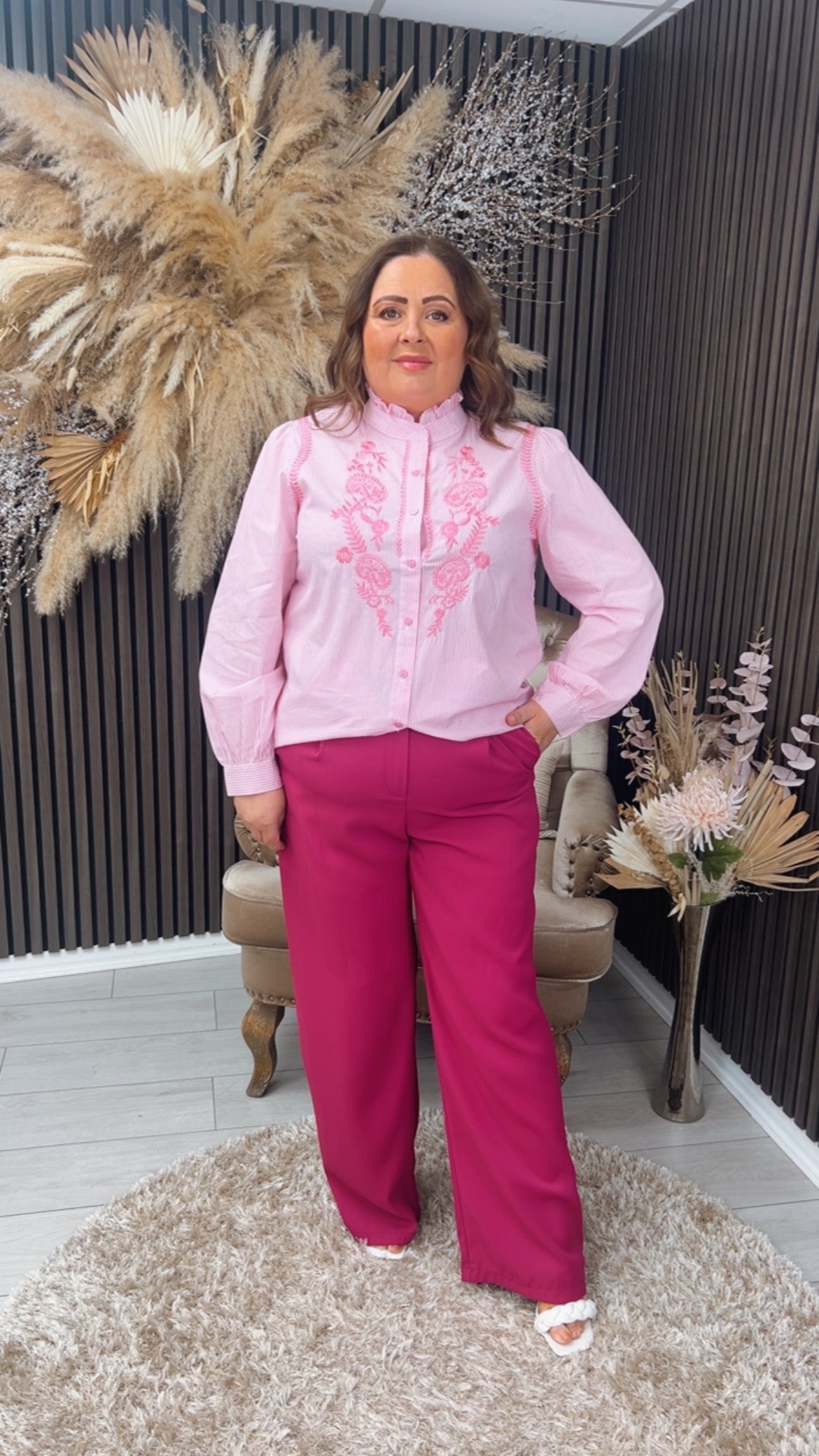 ANGELICA SHIRT - PINK