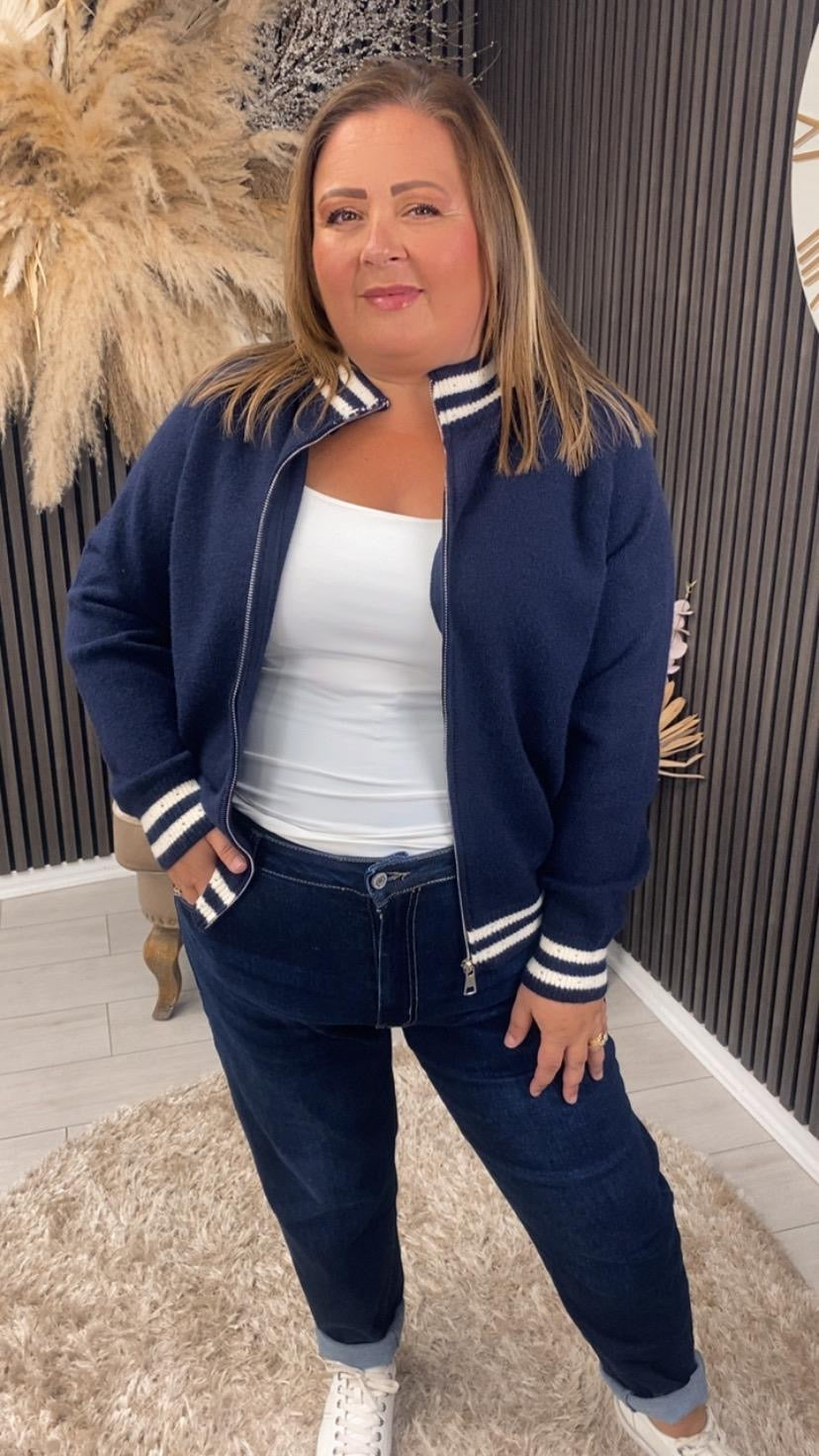 BETSY JACKET - NAVY
