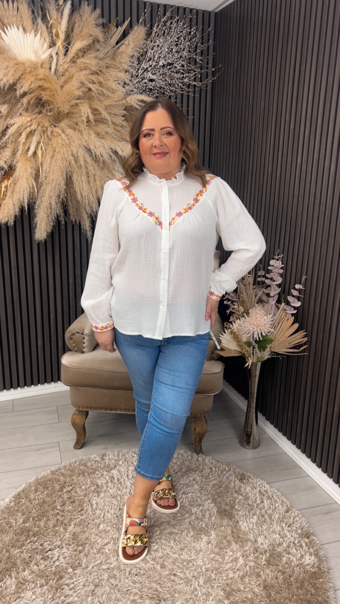 STINA SHIRT - WHITE