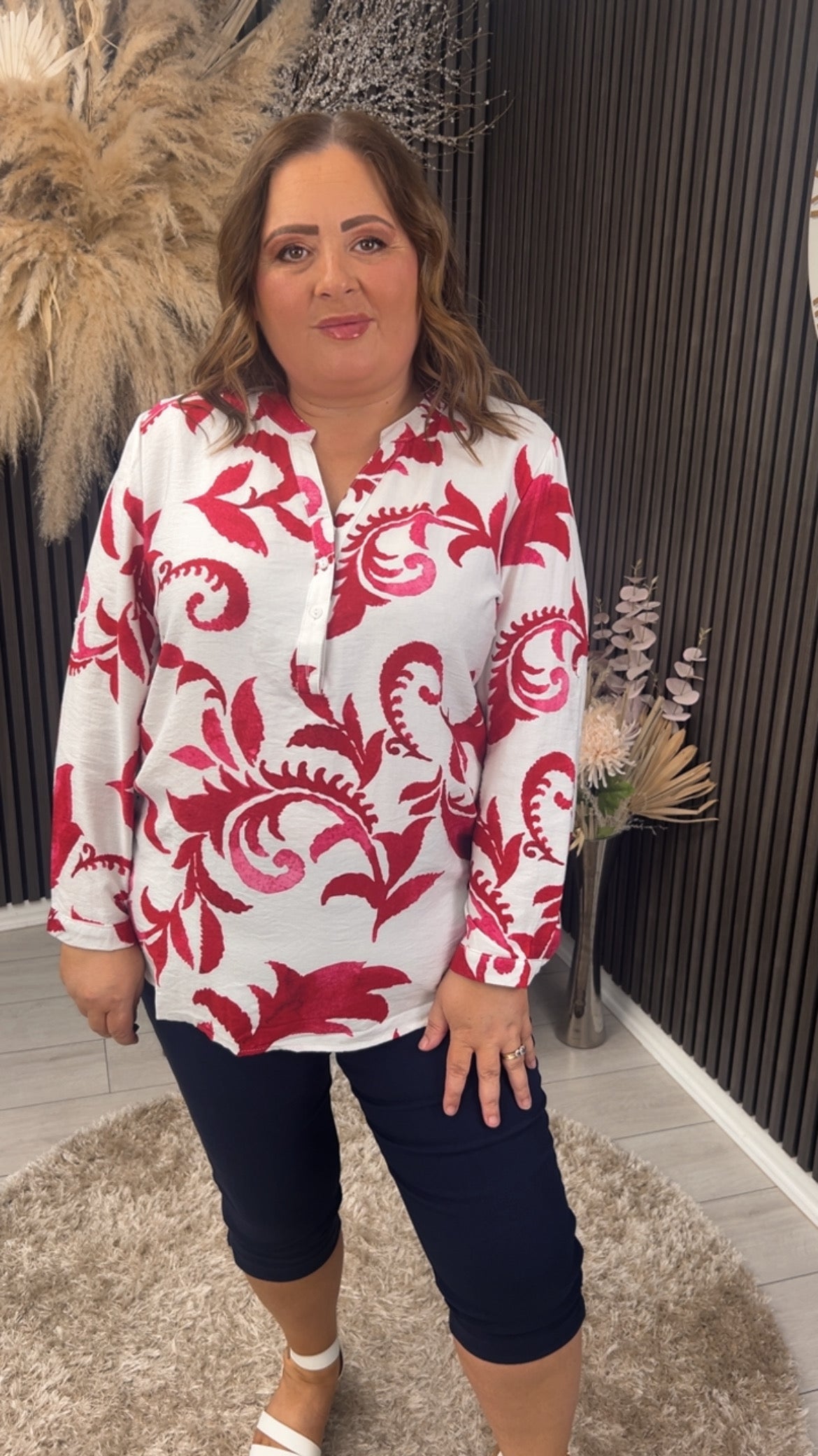 SKYLAR TOP - RED