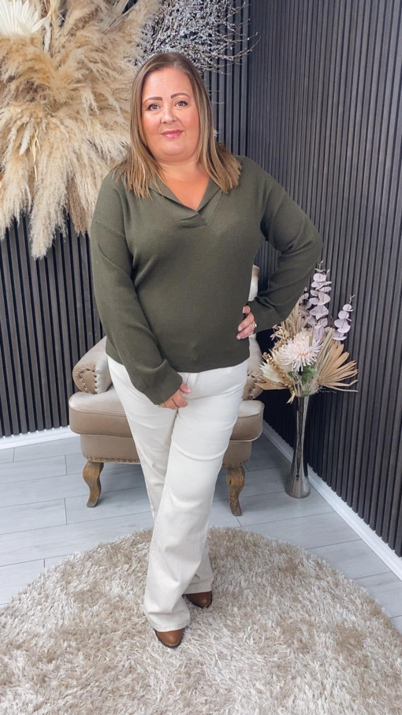 TEGAN JUMPER - KHAKI