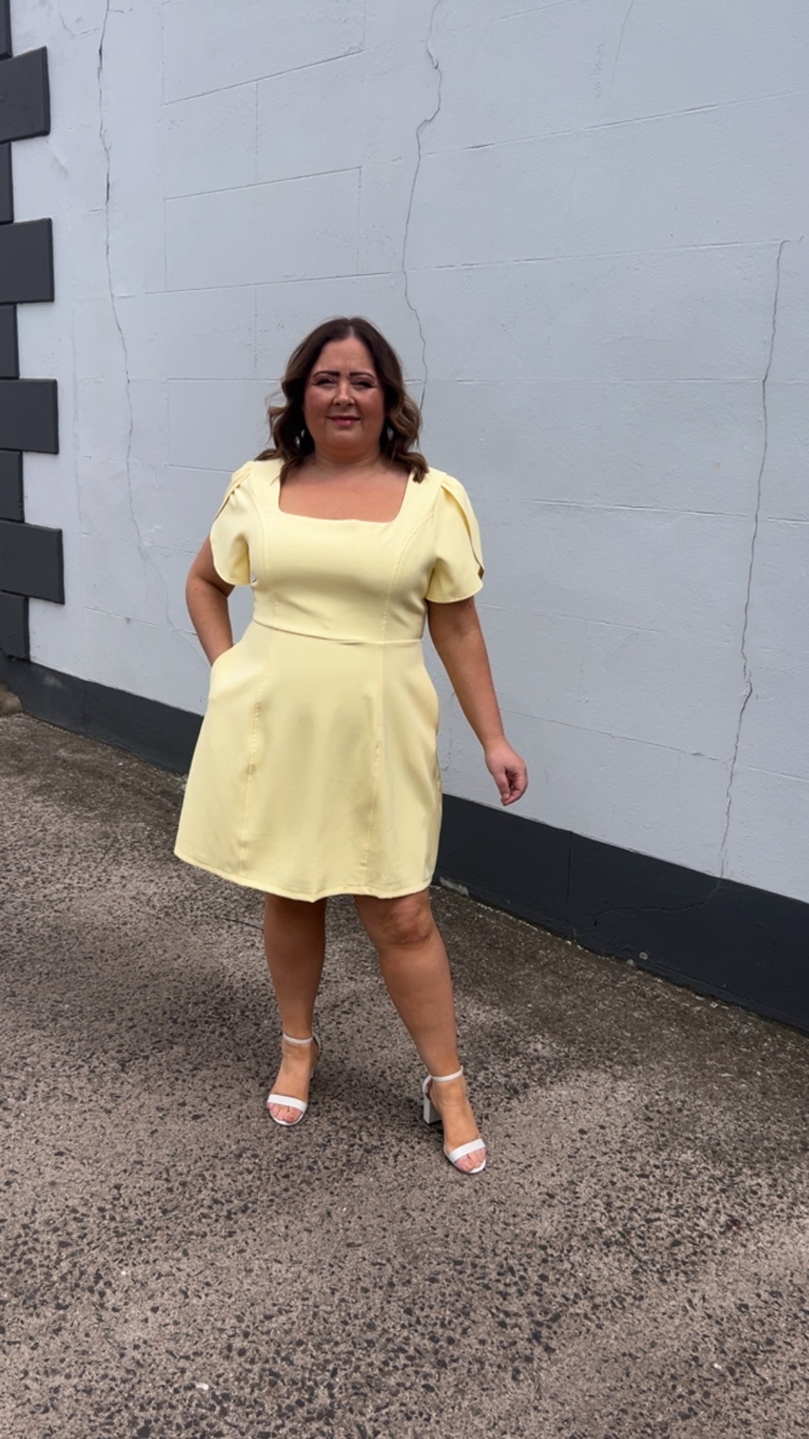 REEVE DRESS - YELLOW