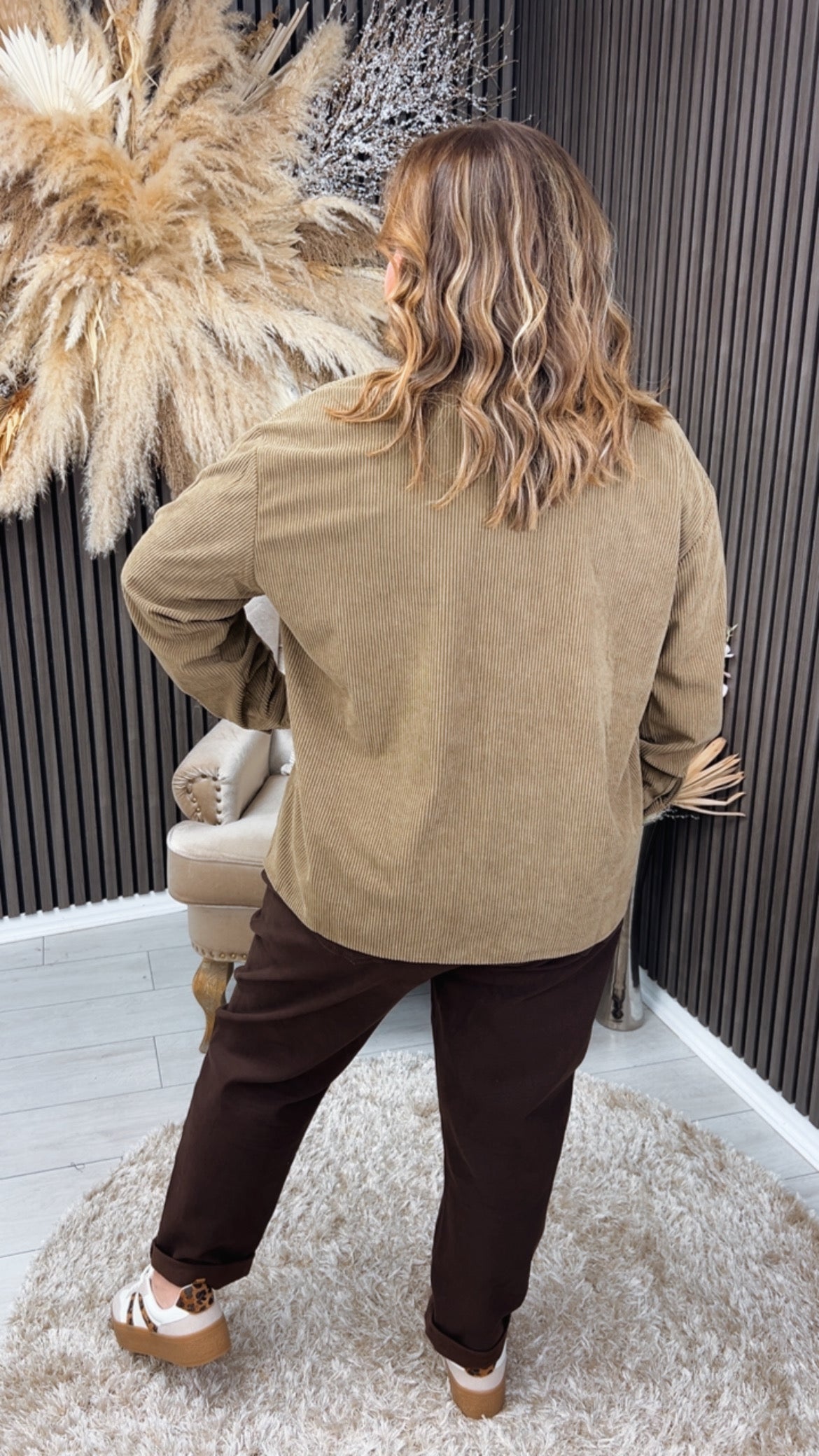RITA JACKET - KHAKI