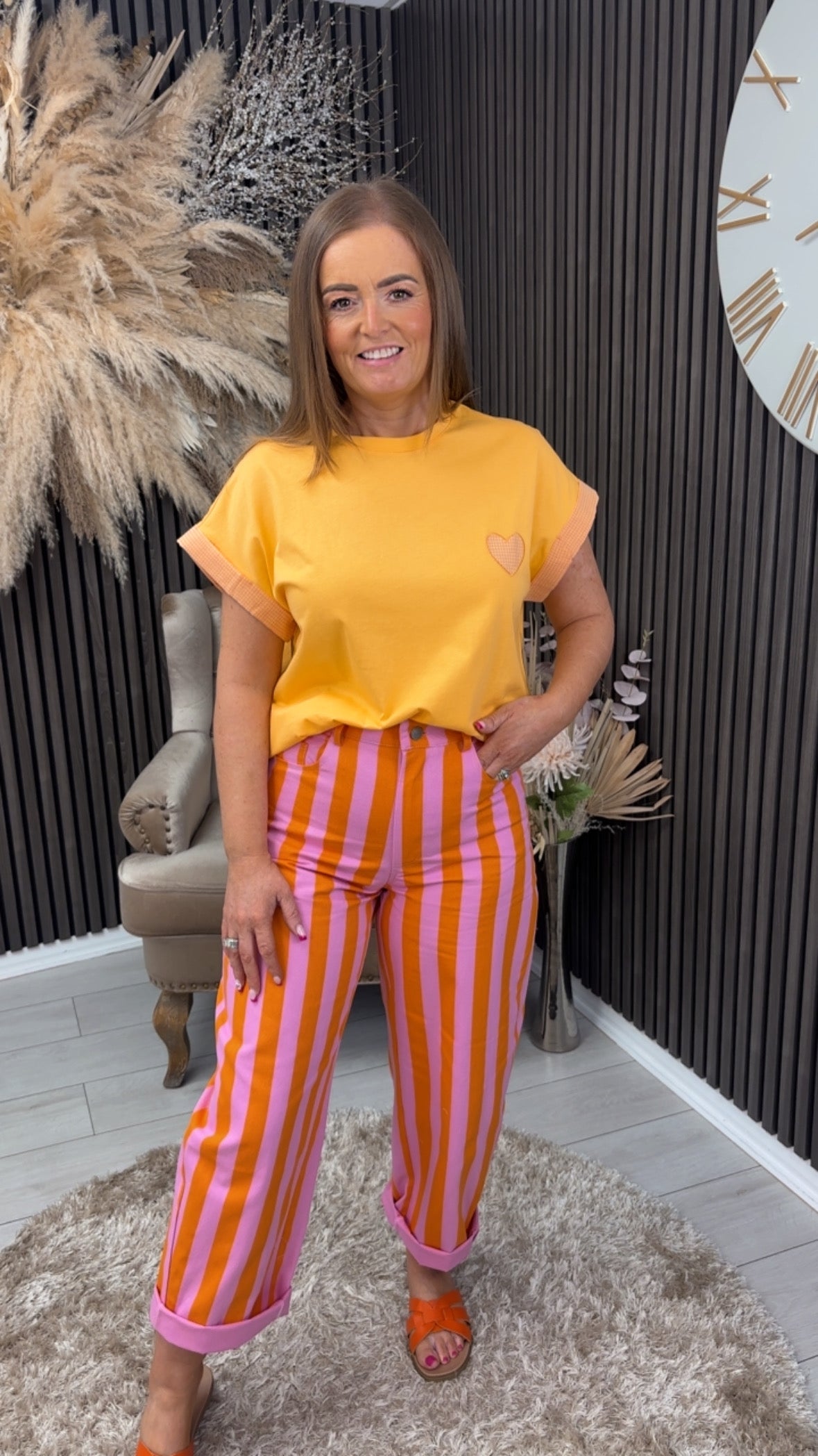 ASH JEANS - ORANGE/PINK