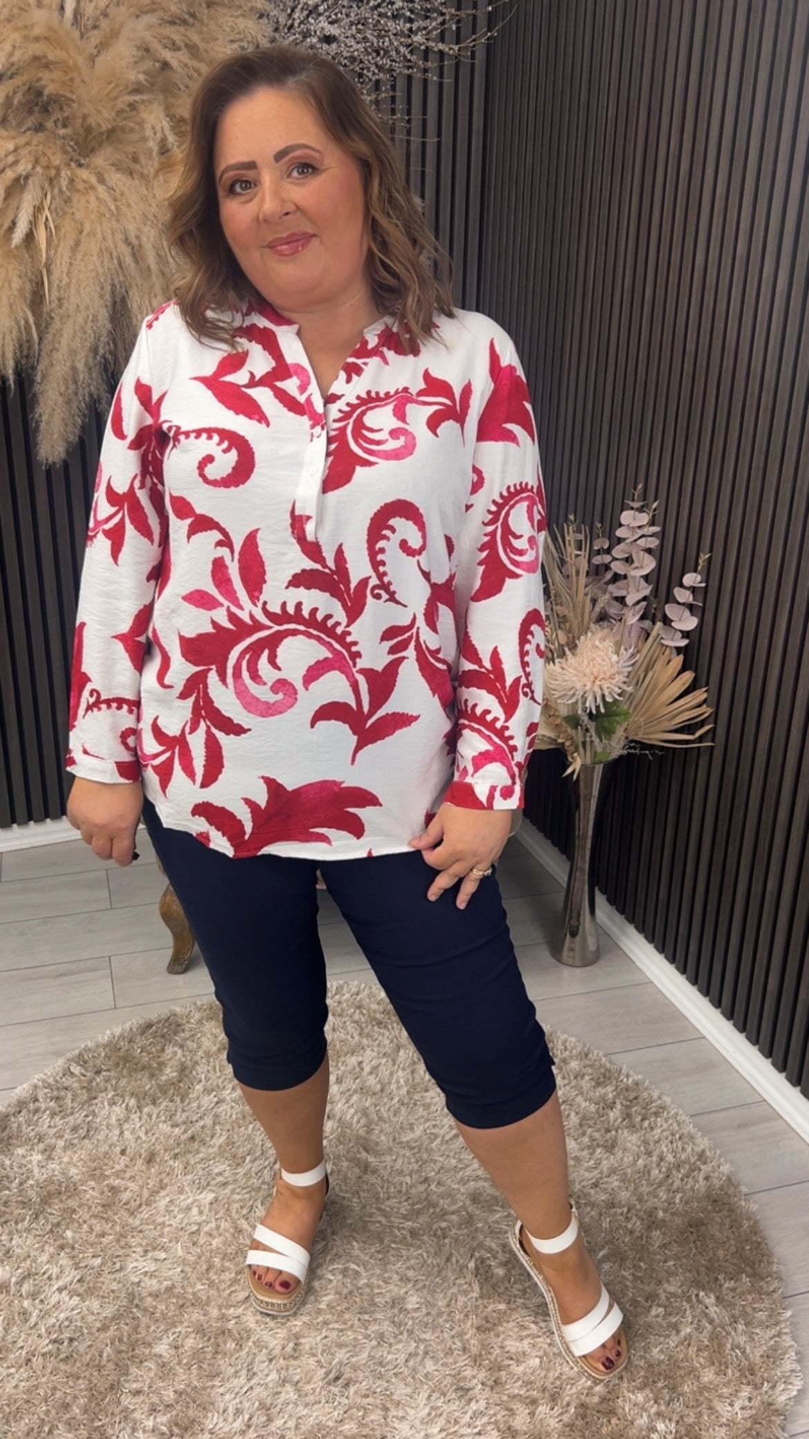 SKYLAR TOP - RED