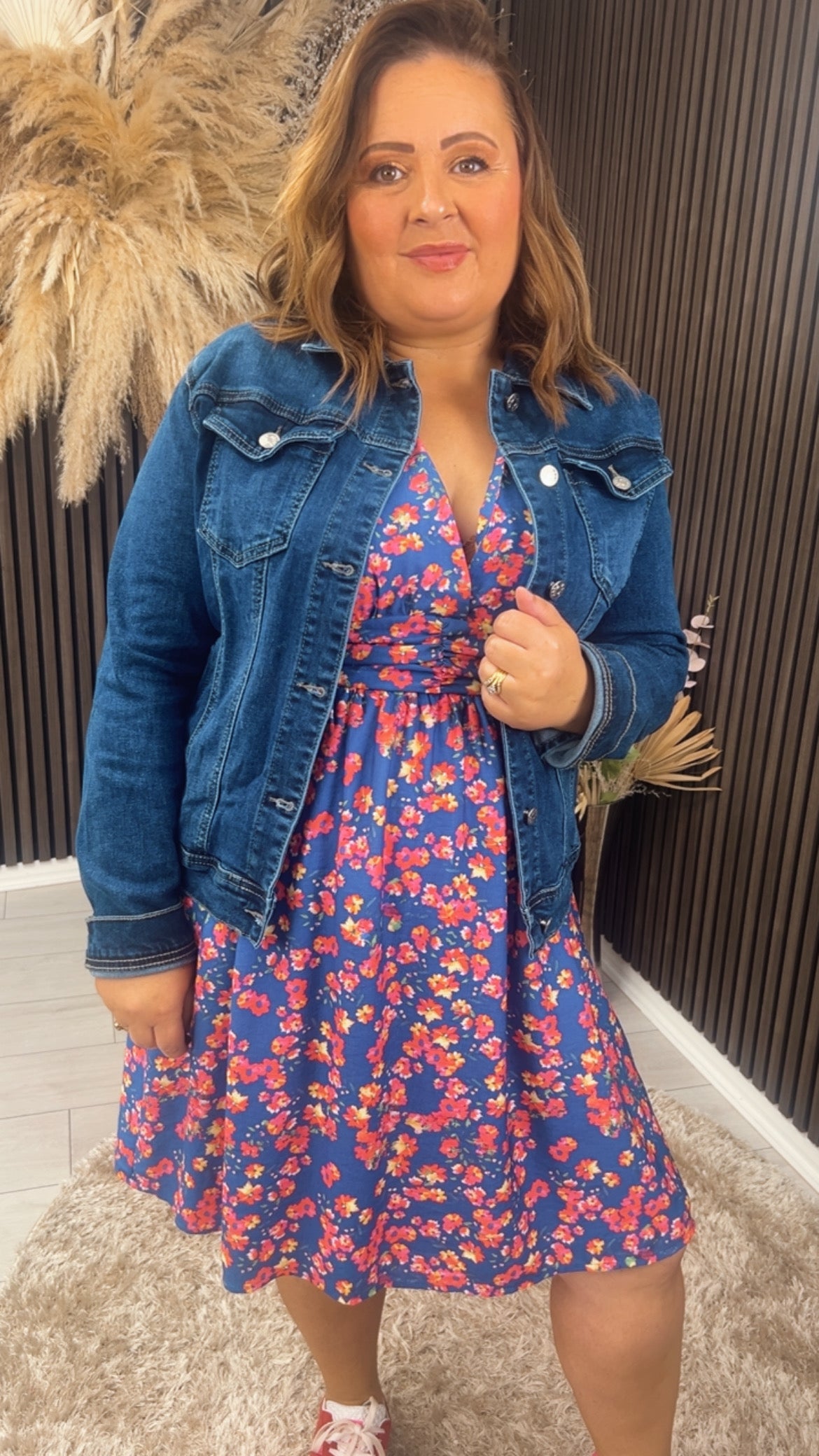 MAUD DRESS - BLUE