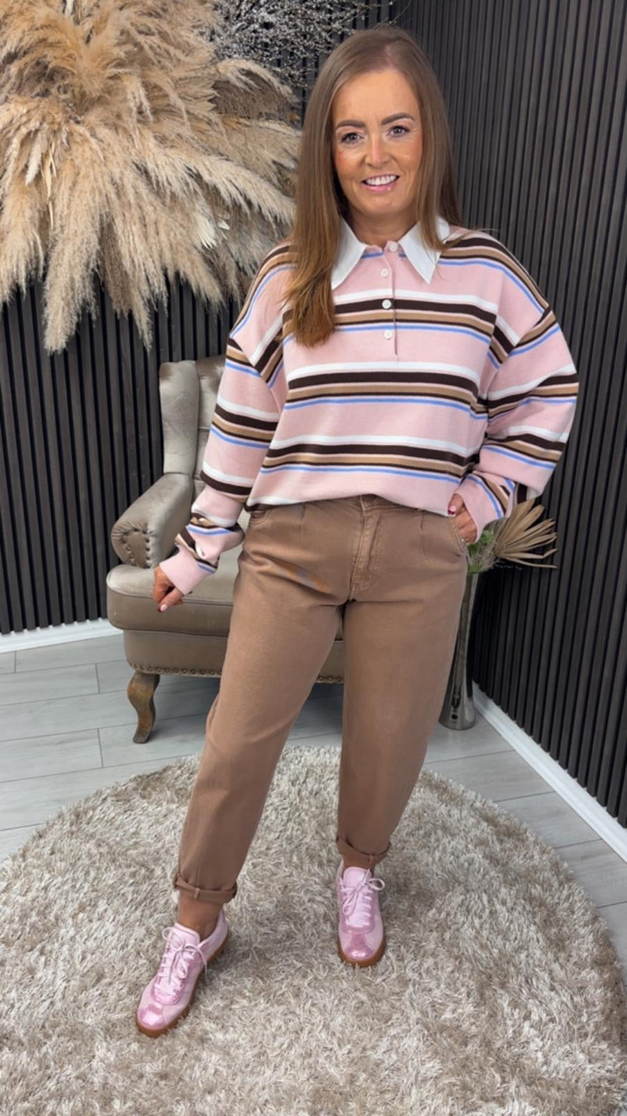 KELLIE JUMPER - PINK