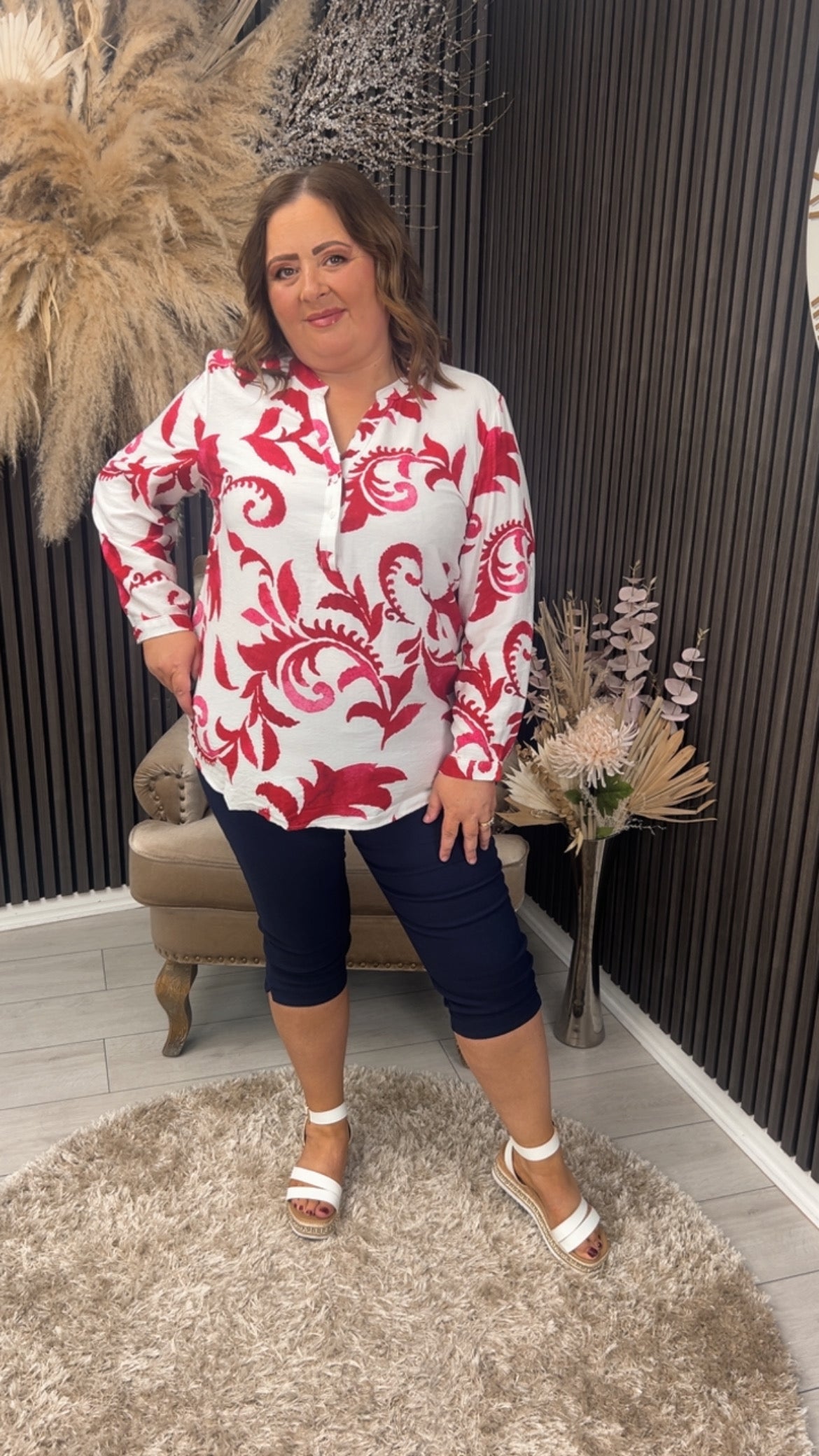 SKYLAR TOP - RED