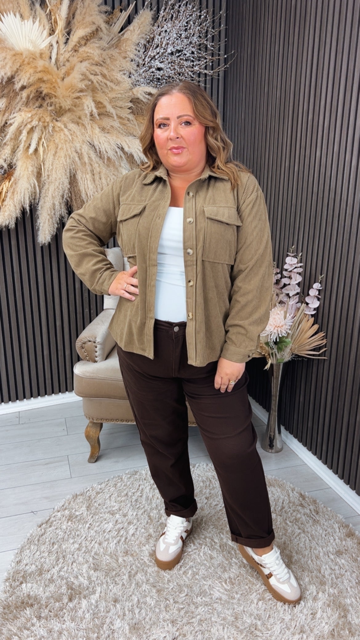 RITA JACKET - KHAKI