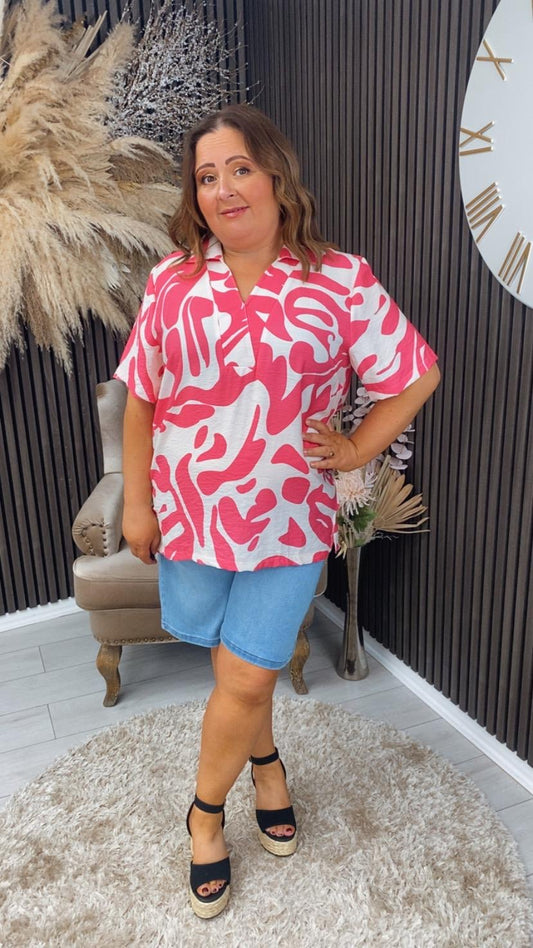IRENA TOP - PINK