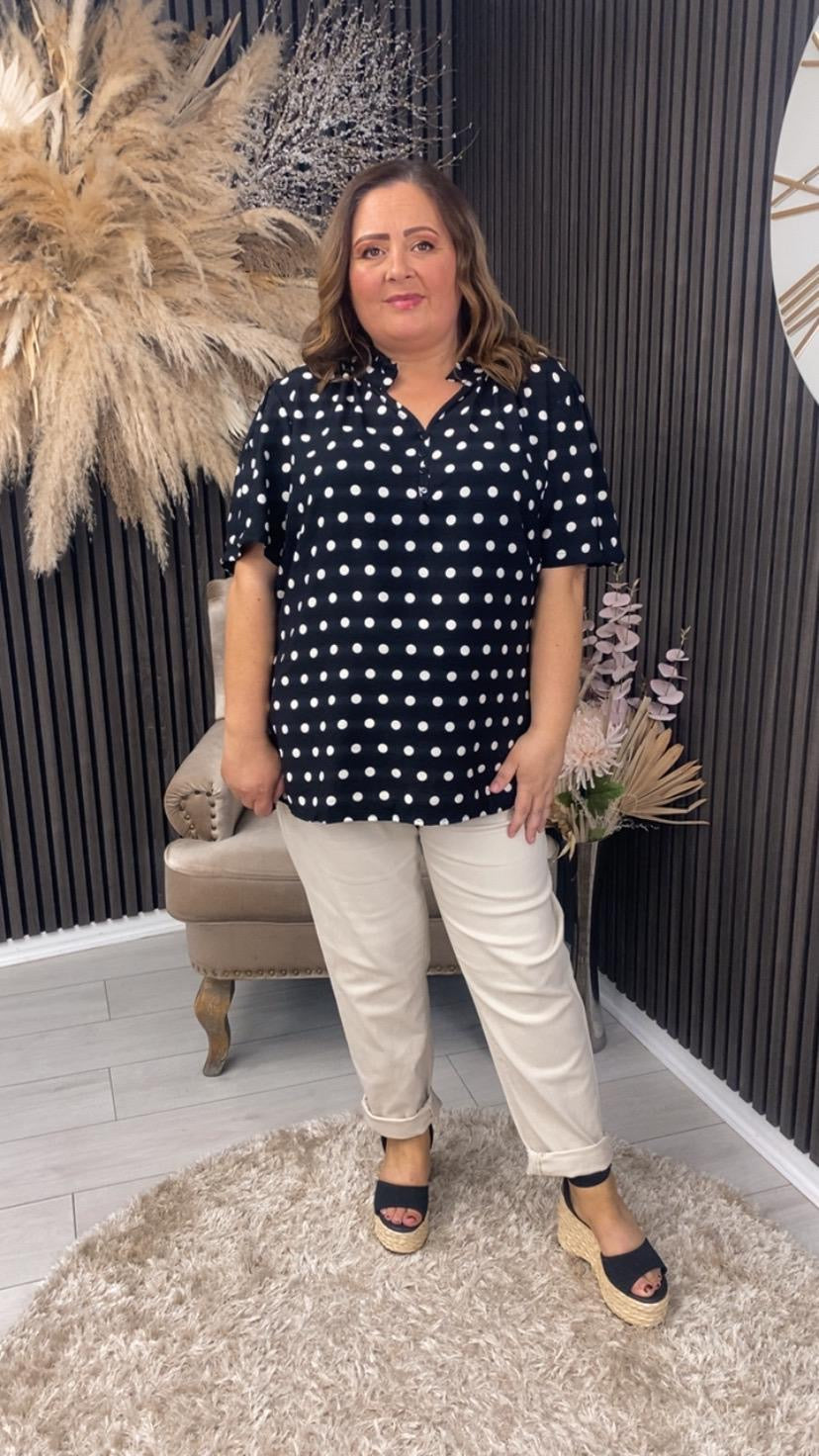 CLARA TOP - BLACK