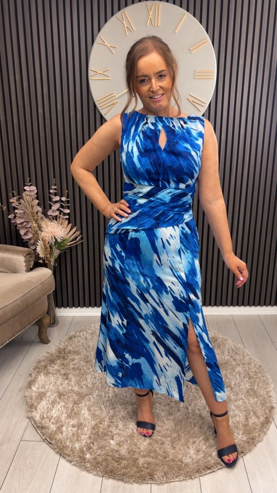 BAY DRESS - BLUE