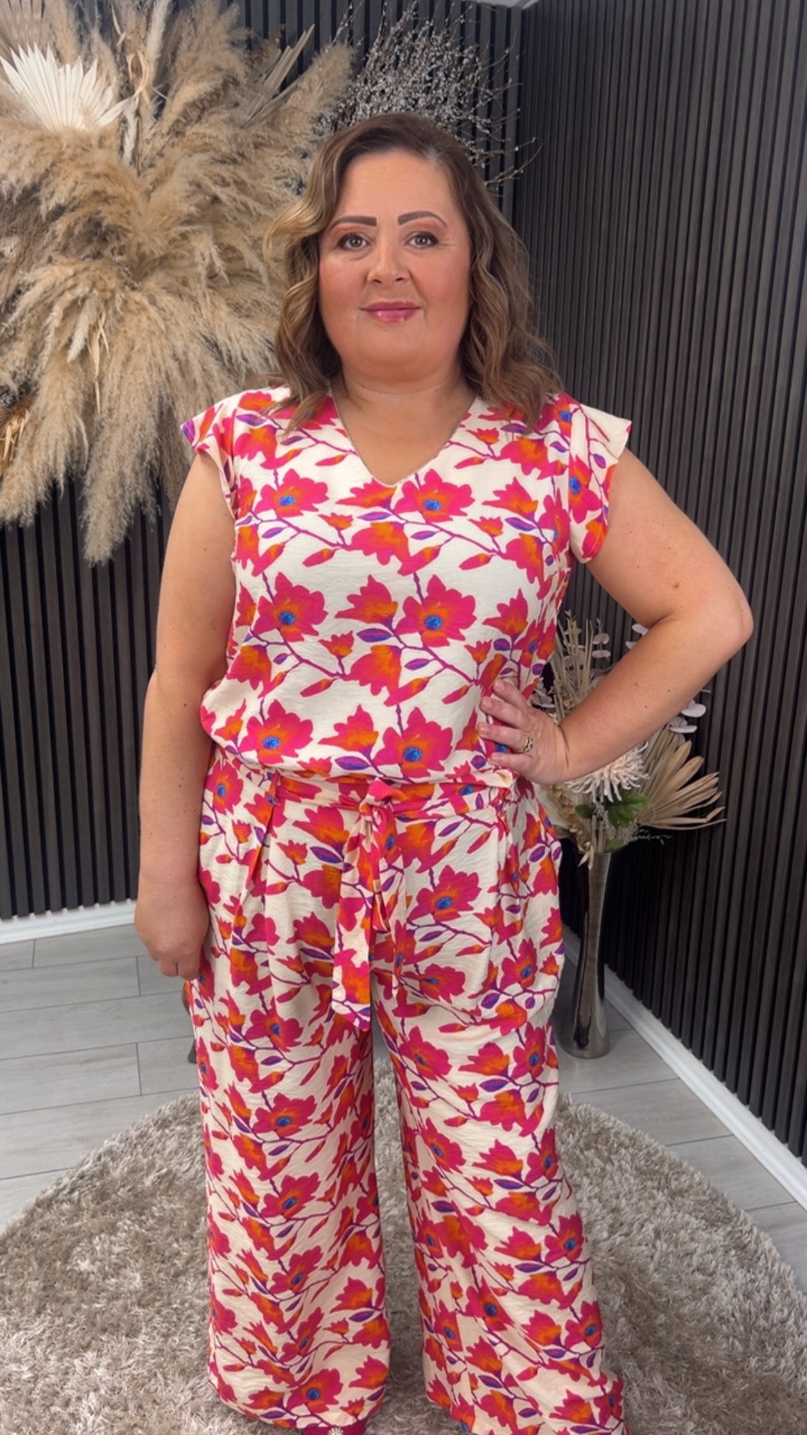 LOUISE TOP - FLORAL