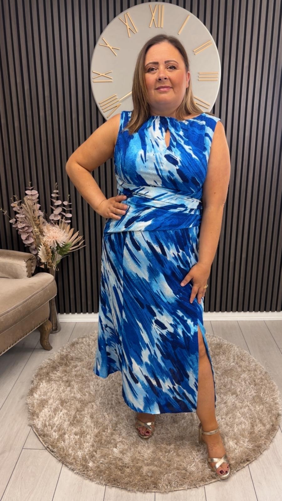 BAY DRESS - BLUE