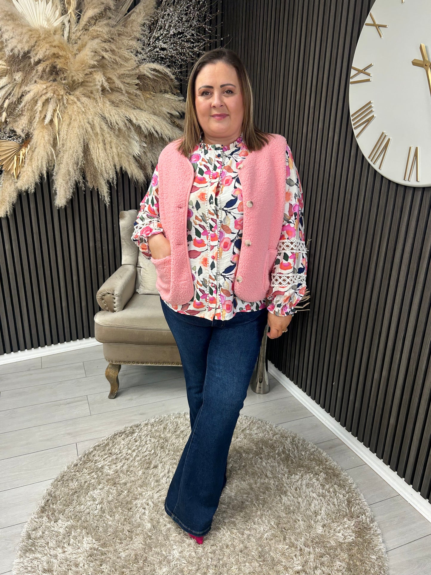 FRANKIE SHIRT - MULTI FLORAL