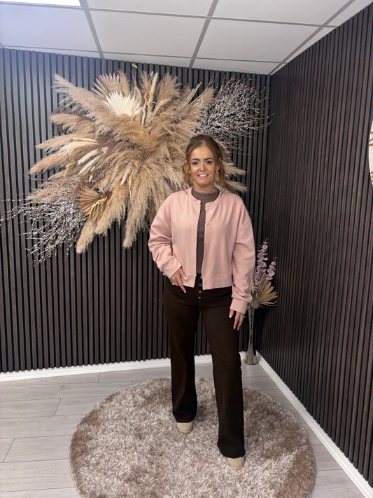 KEELIE CARDIGAN - ROSE