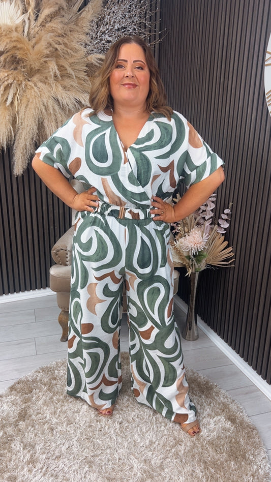 KRISTIE JUMPSUIT - KHAKI