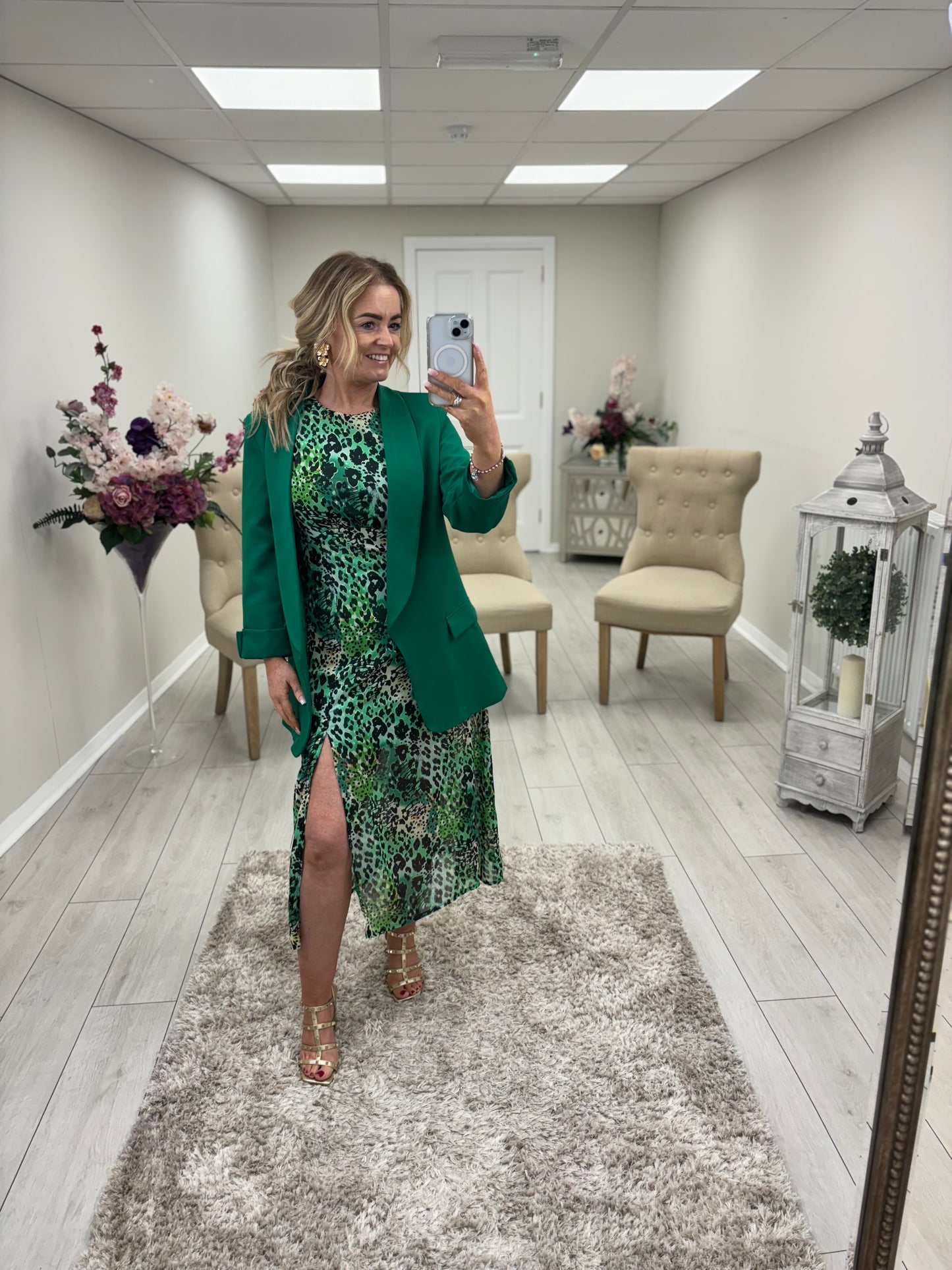 LILIAN ANNE BLAZER - GREEN