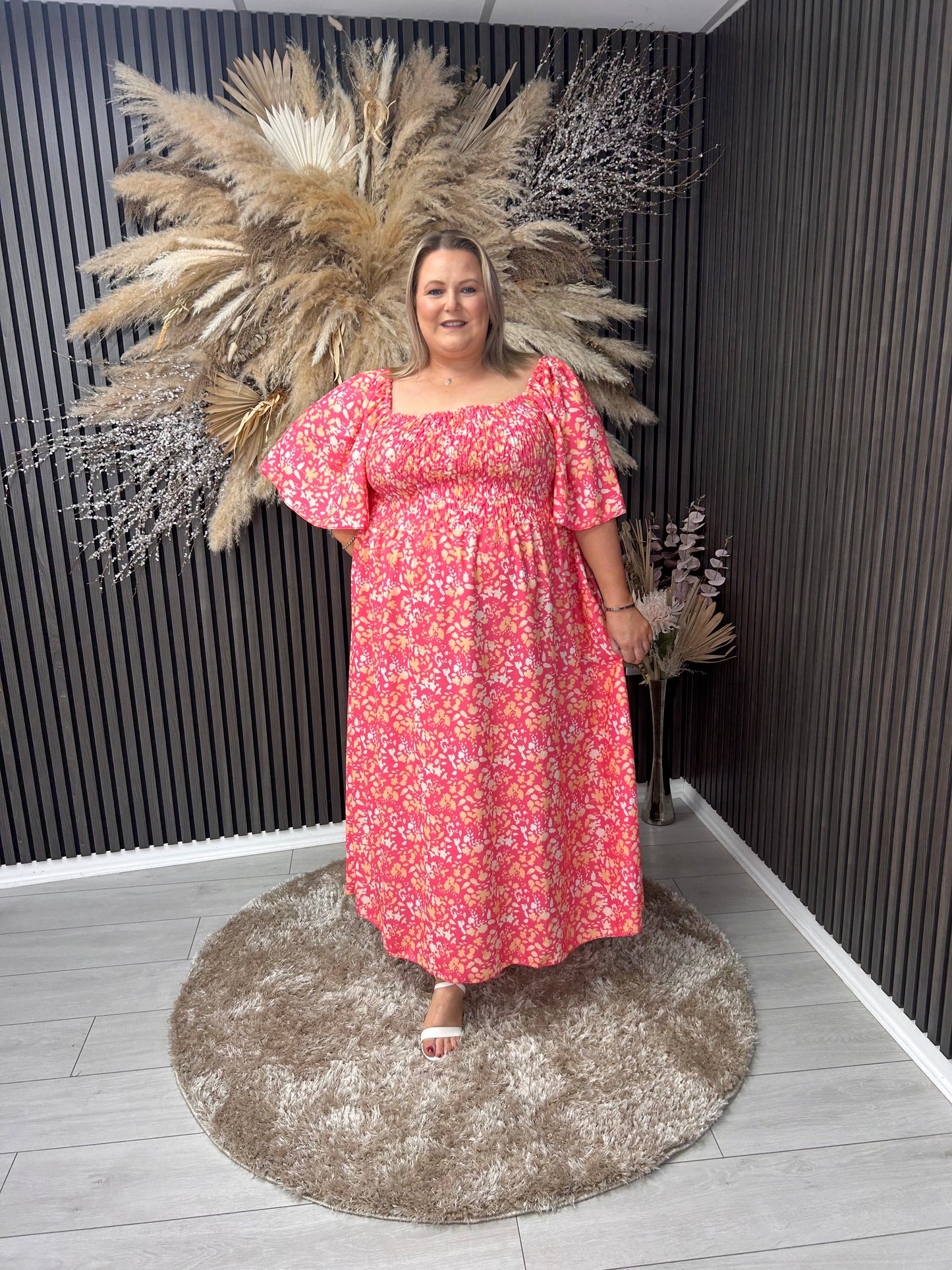 JESSICA ANN DRESS - PINK