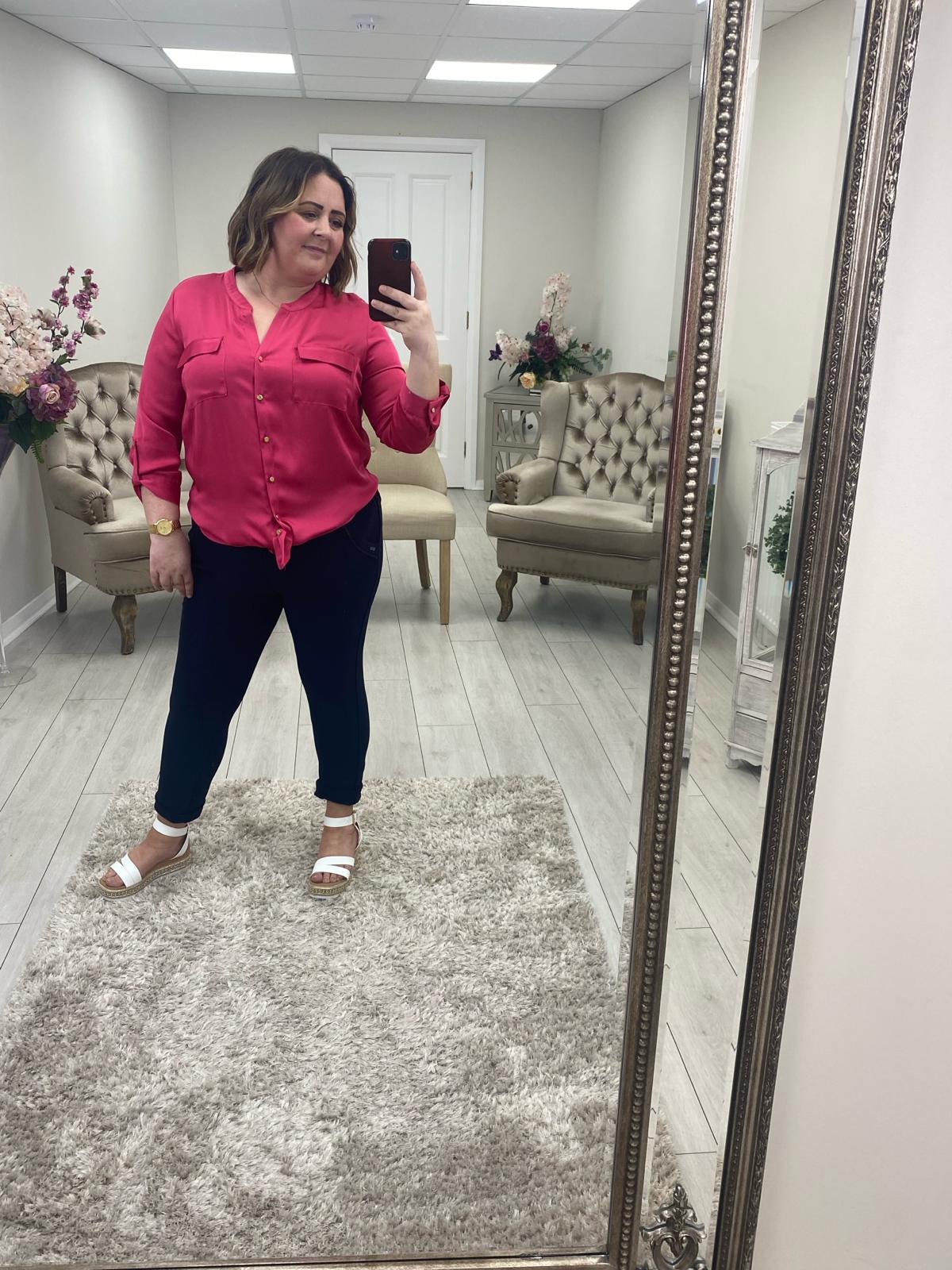 MICHELLE SHIRT - FUCHSIA