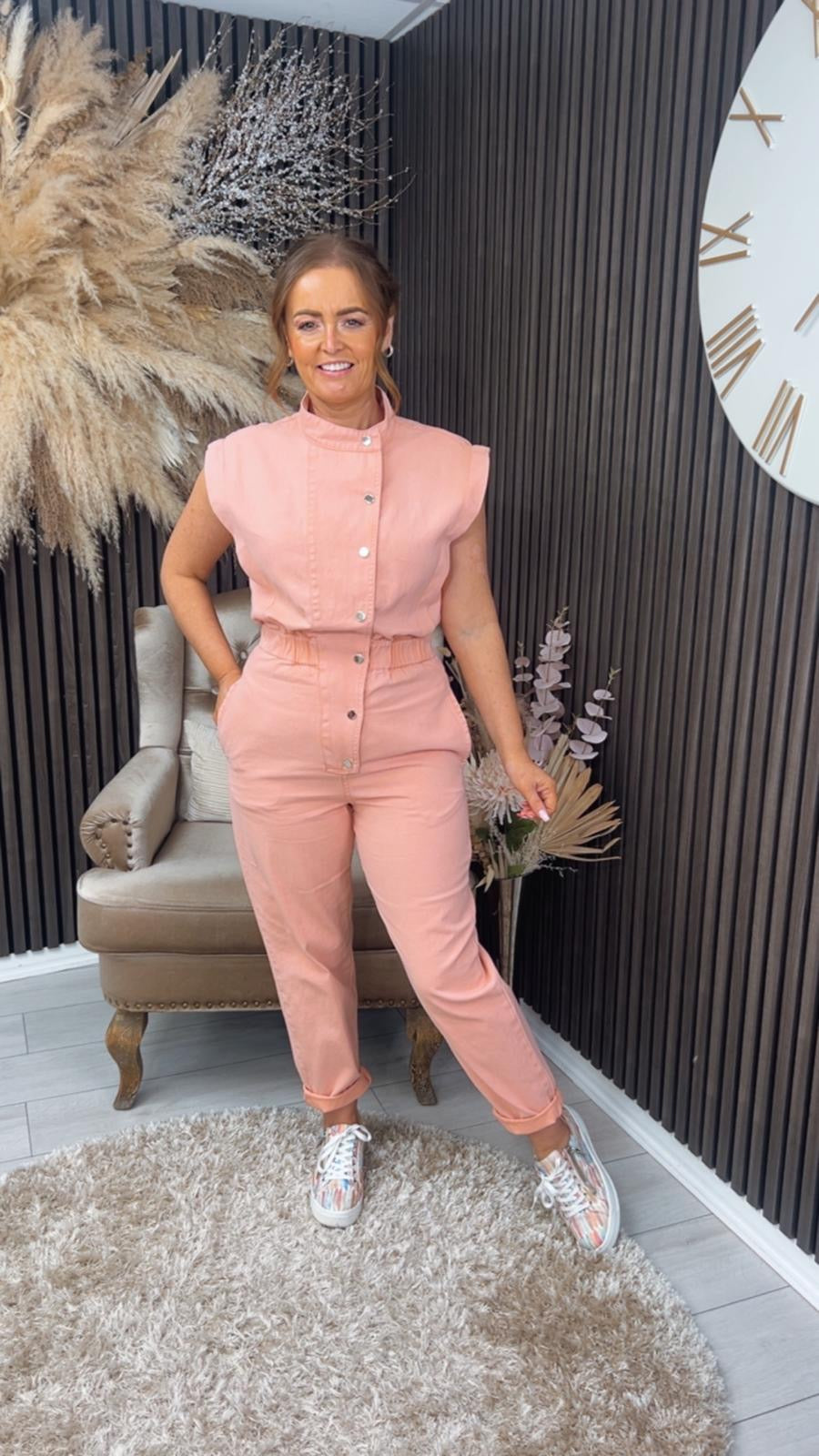 KAITLIN JUMPSUIT - ROSE