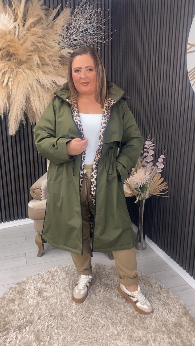 SARA COAT - KHAKI