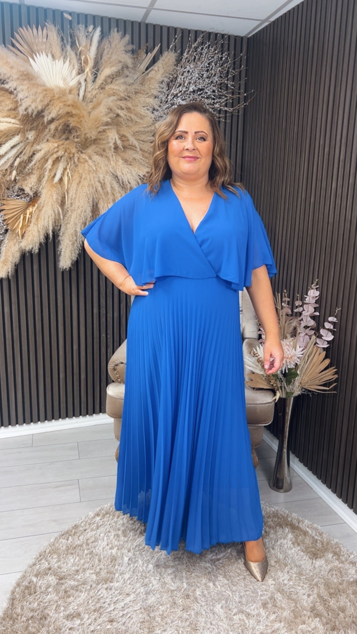 MARGARIETTE DRESS - ROYAL