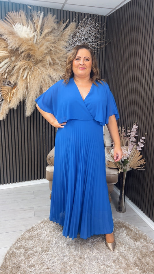 MARGARIETTE DRESS - ROYAL