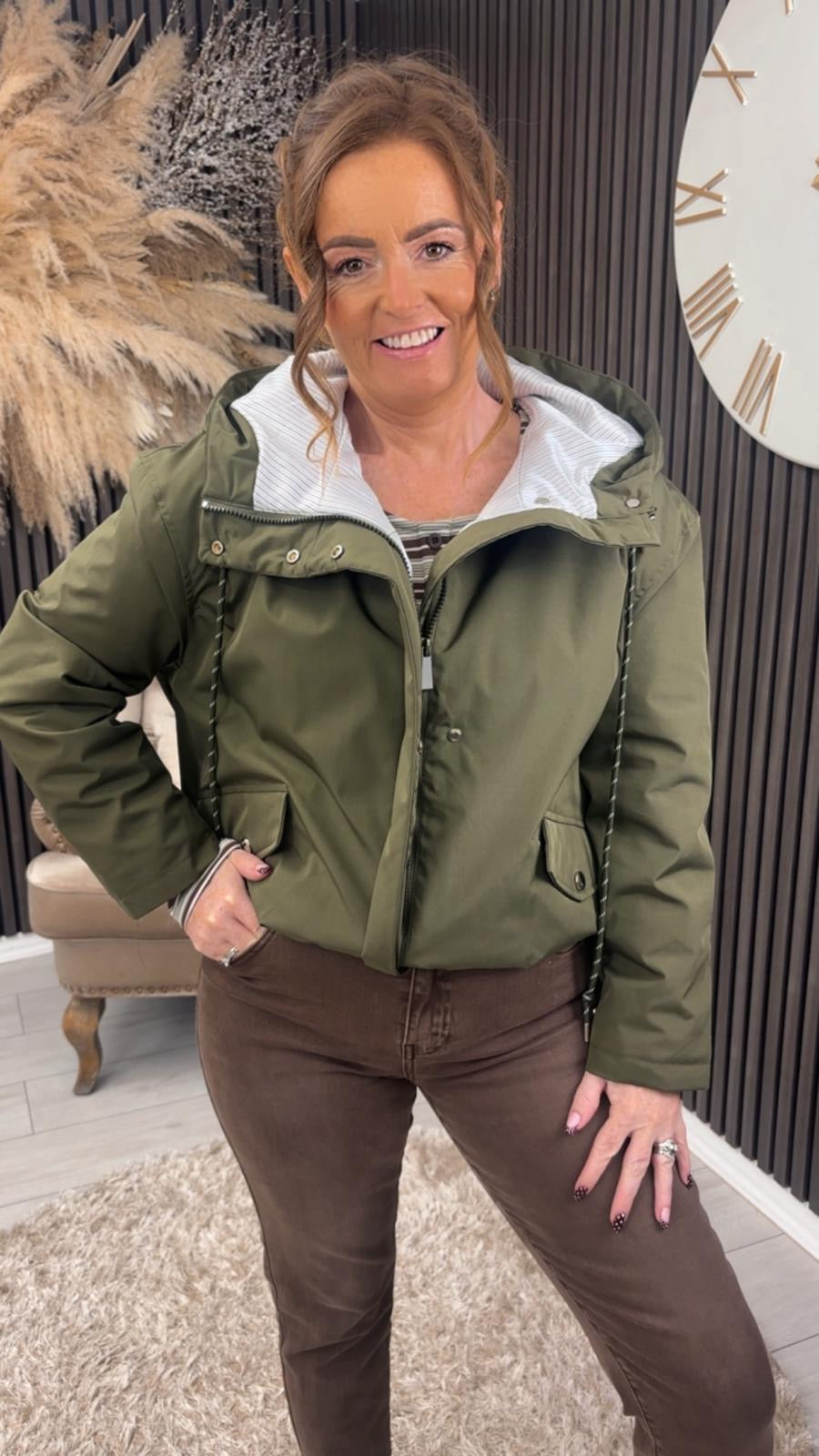 ANNETTE COAT - KHAKI