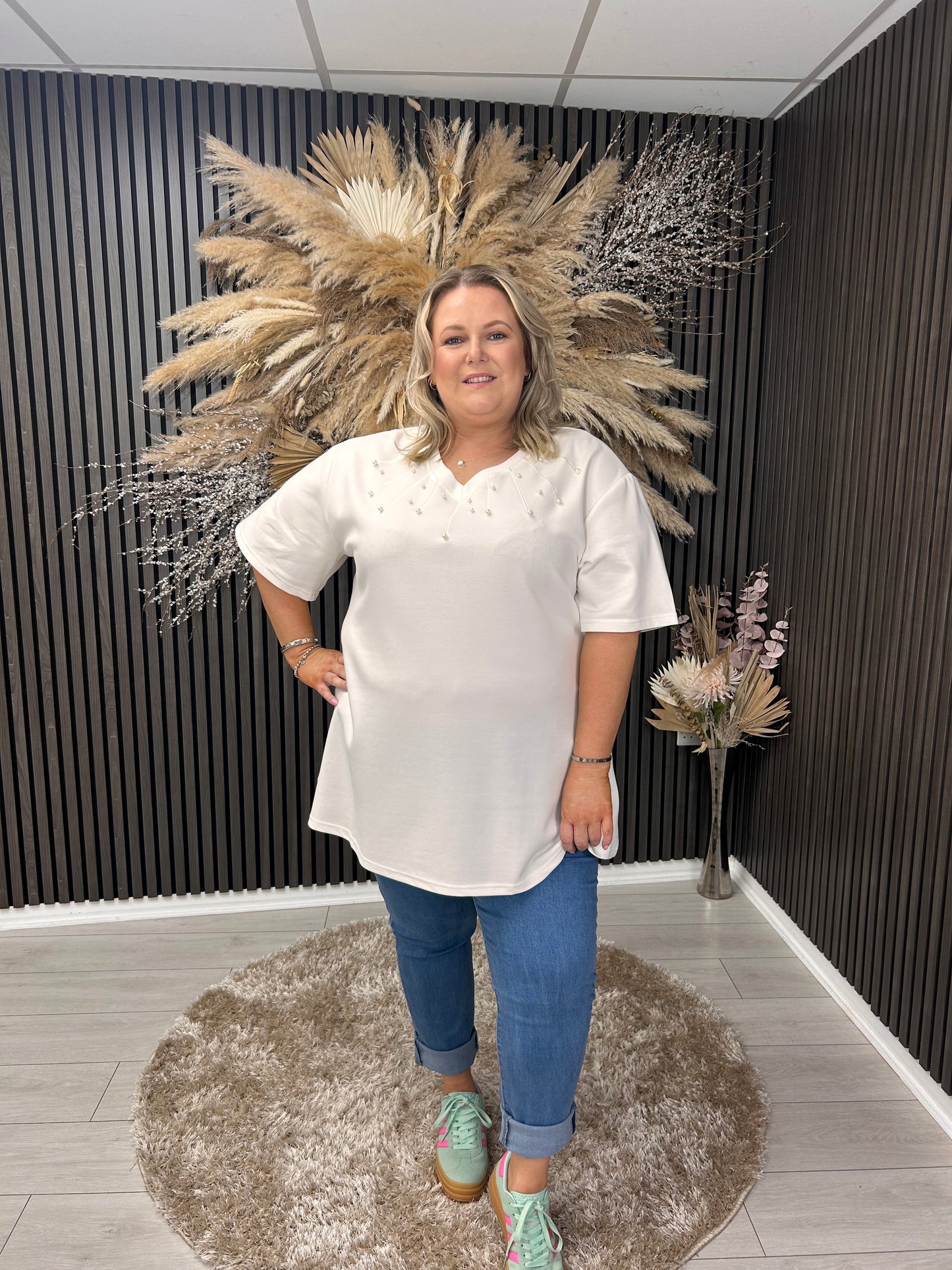 KATHERINE TOP - WHITE