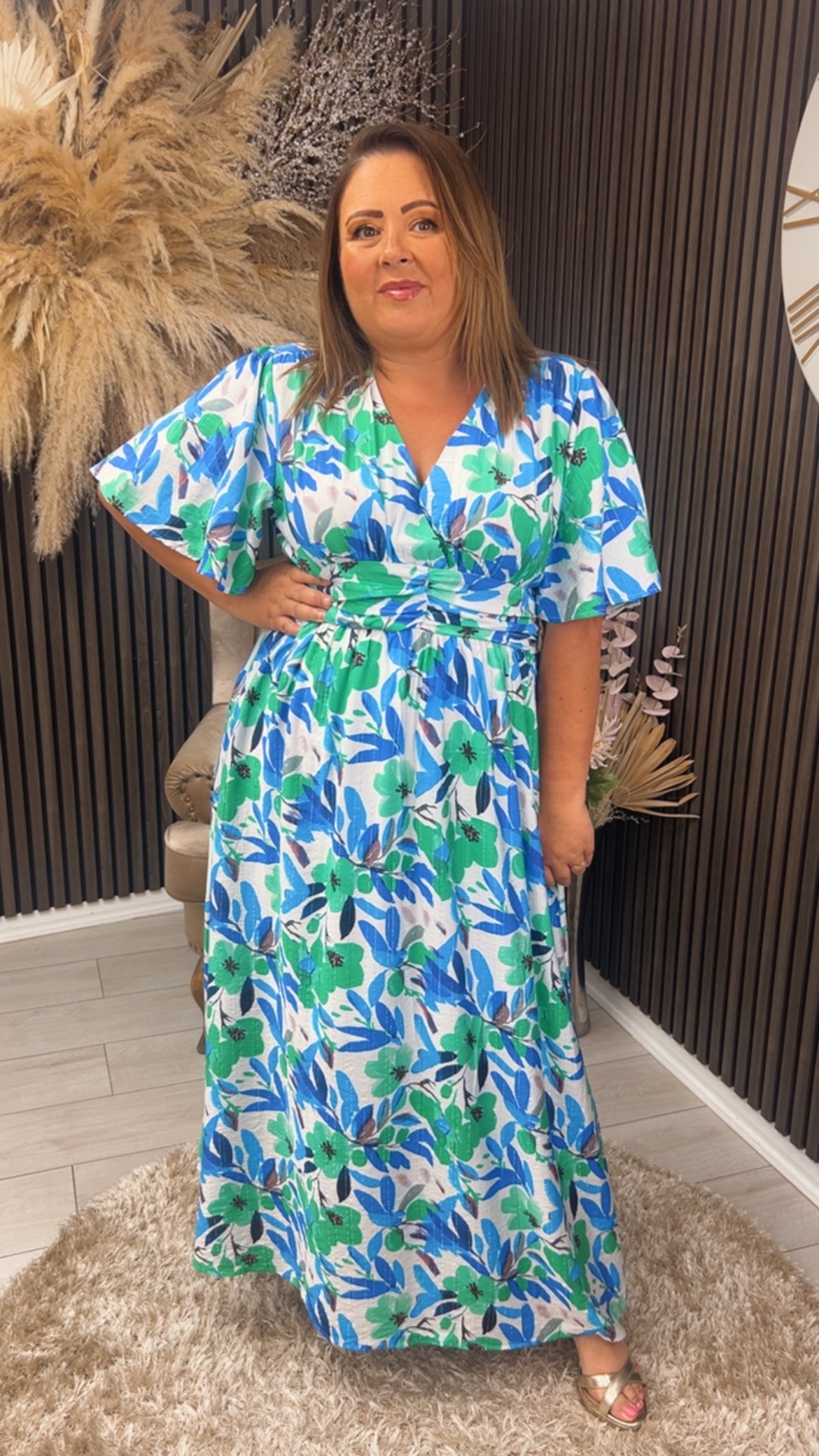 MEENA DRESS - GREEN