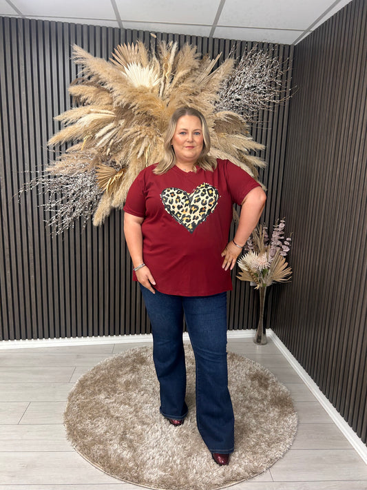 EMILY T-SHIRT - WINE