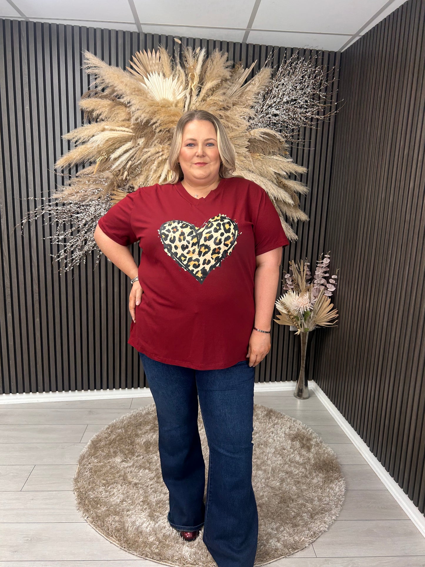 EMILY T-SHIRT - WINE