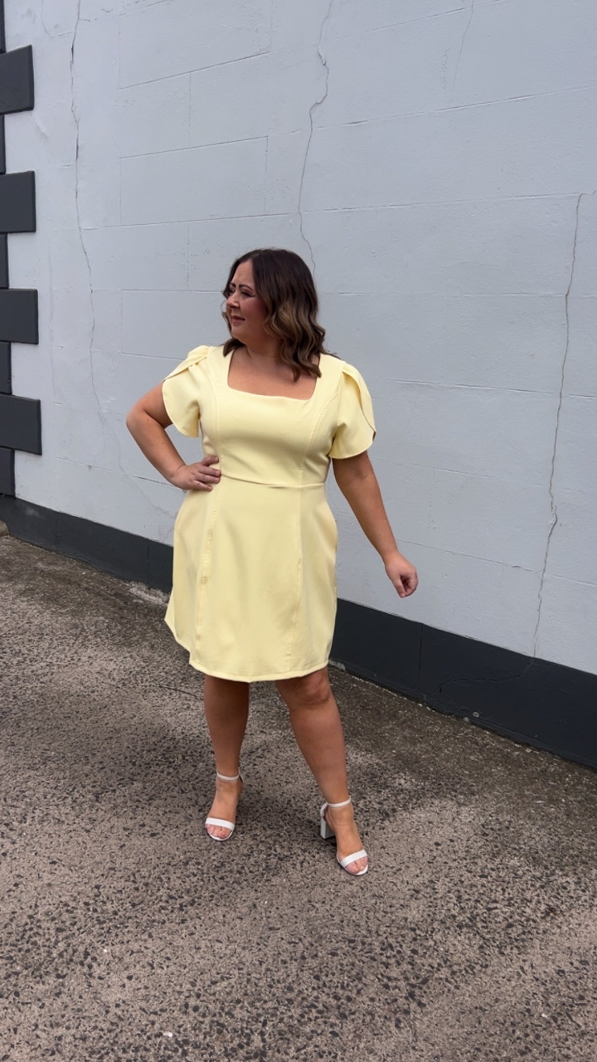 REEVE DRESS - YELLOW
