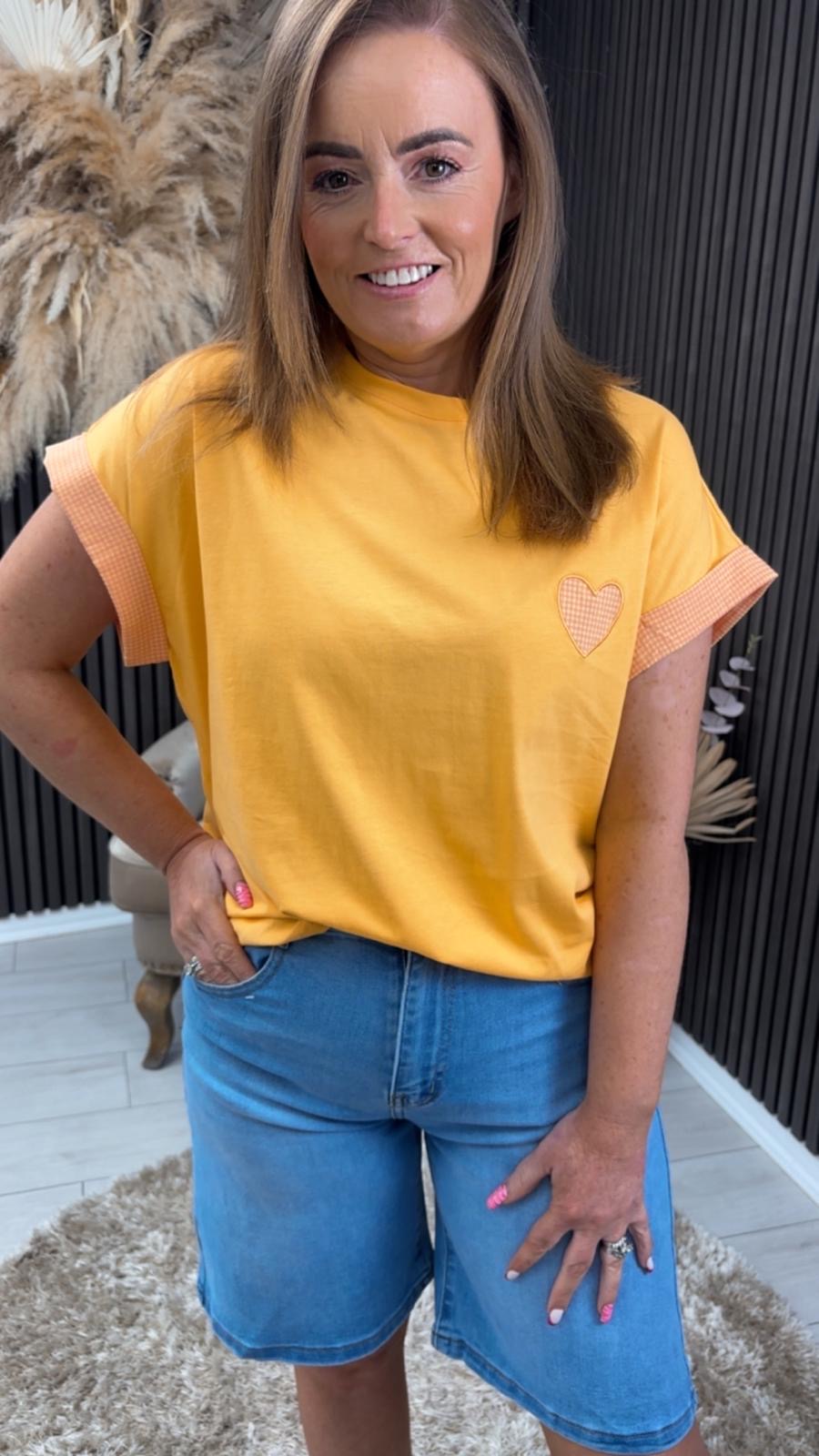ATHENA T-SHIRT - ORANGE