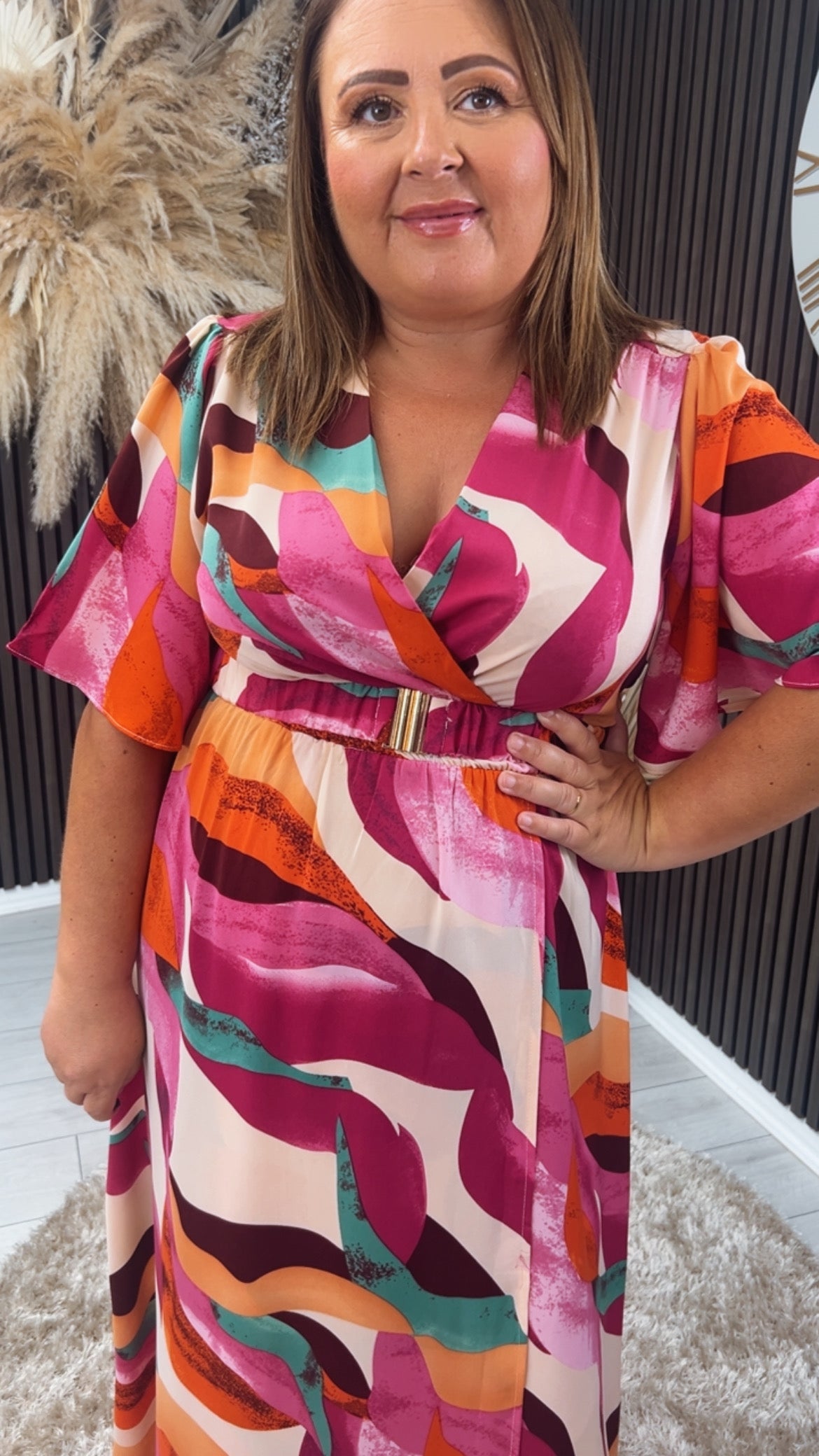KIRSTIN DRESS - PINK