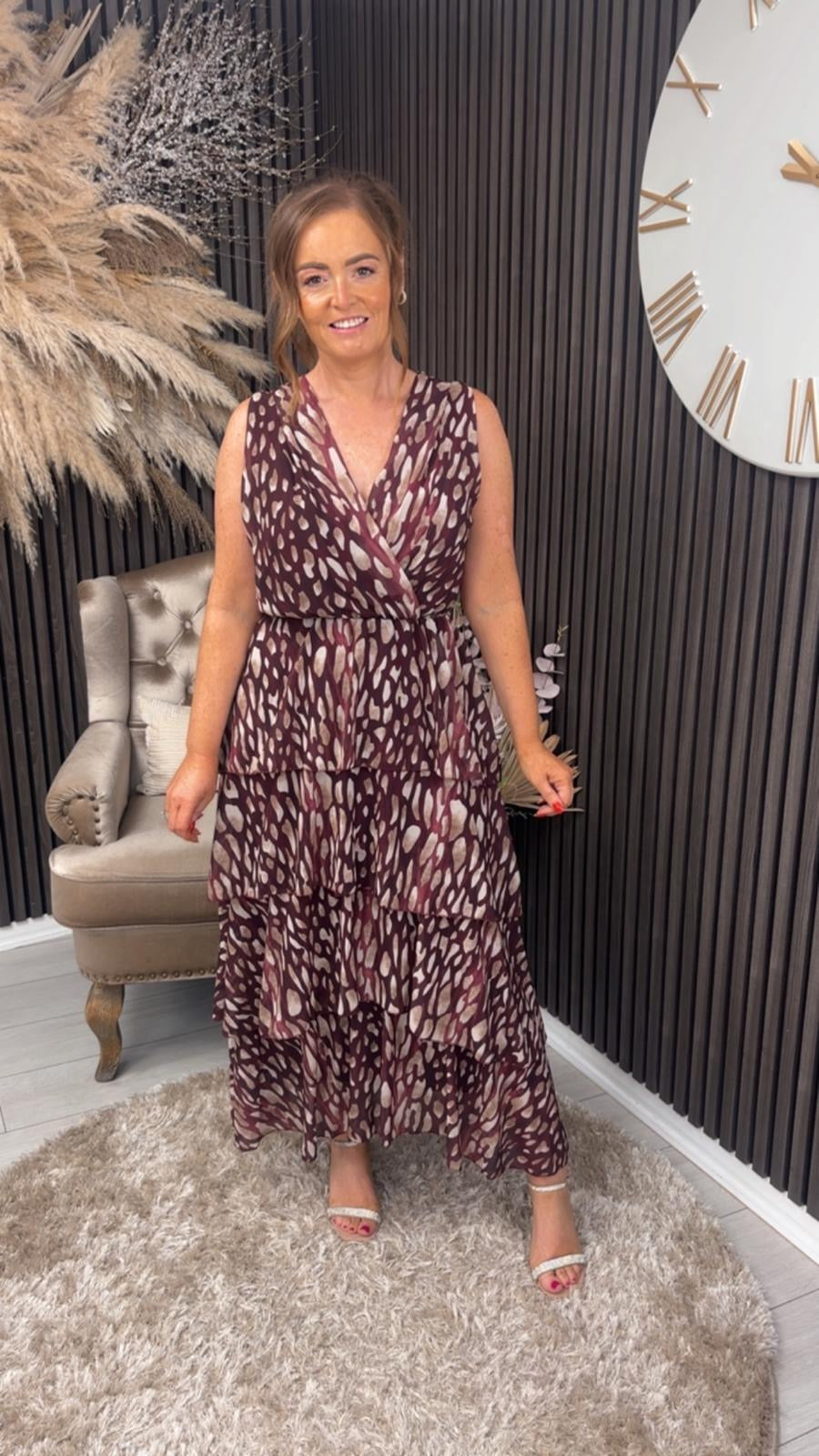 KATRIN DRESS - WINE