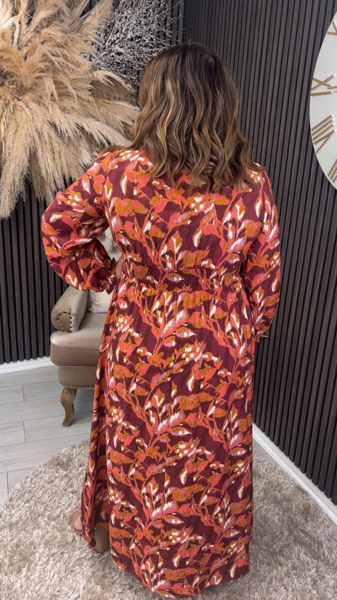 ADALINE DRESS - RED