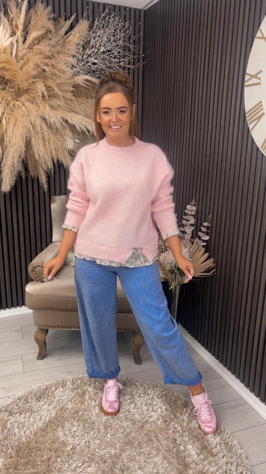 ASHLING JUMPER - PINK