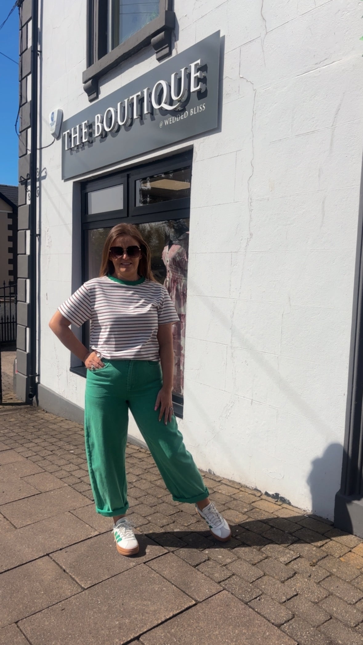 JEANIE JEANS - GREEN