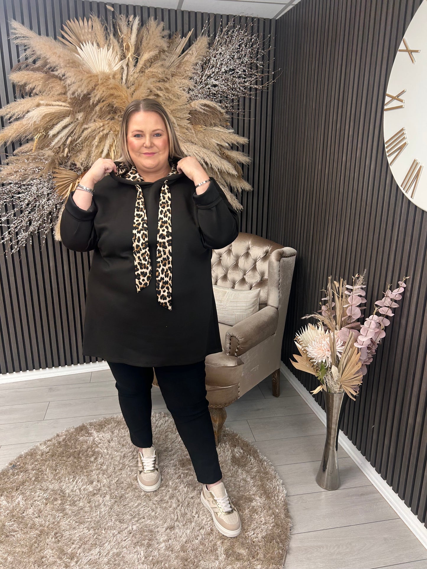 SHANNA HOODIE- BROWN