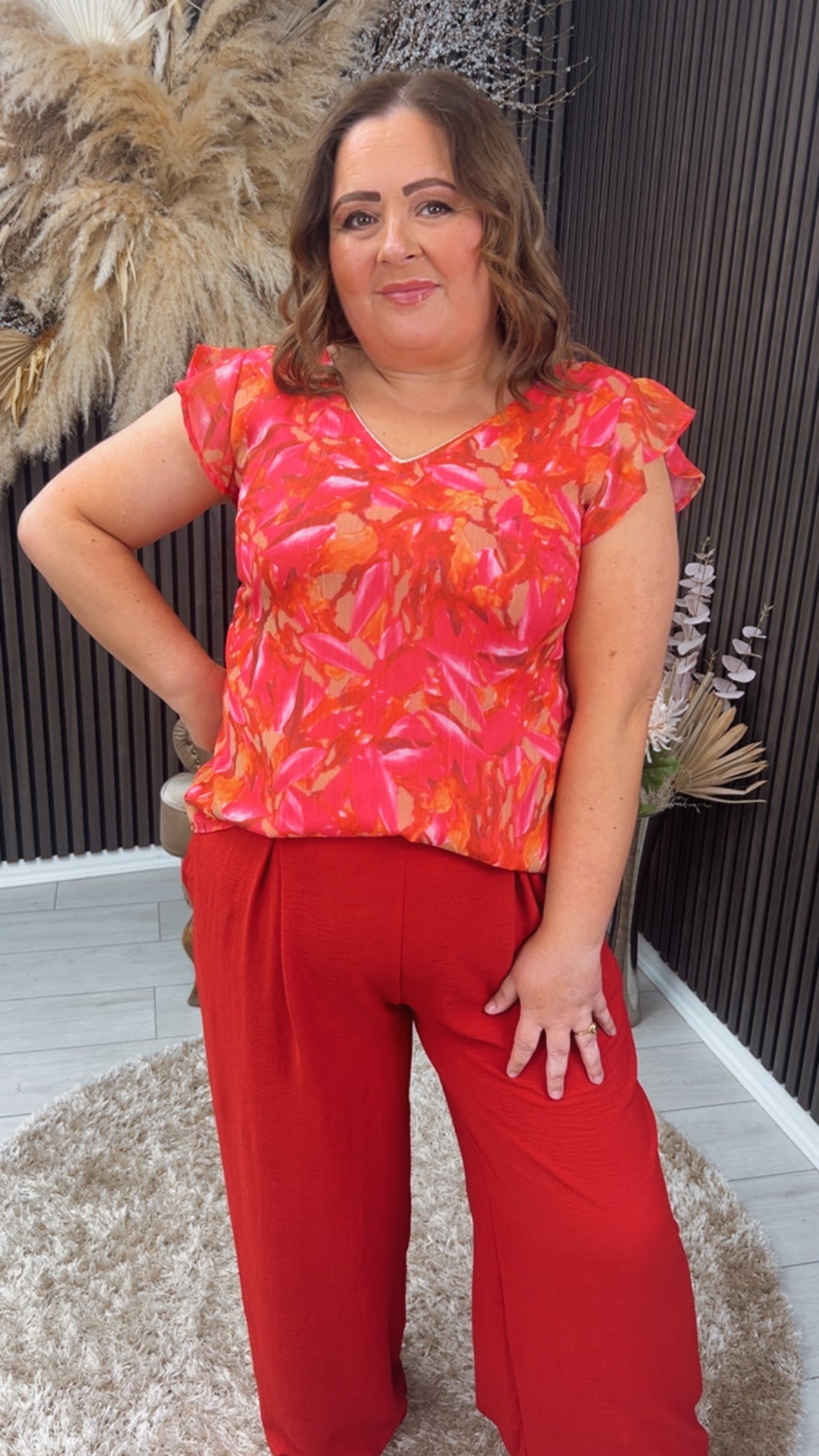JOSIE TOP - FUCHSIA