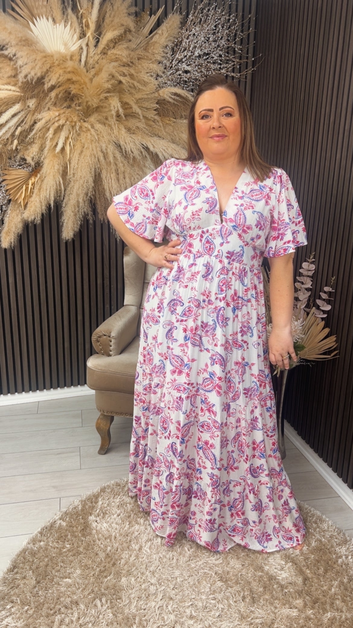 KATHY DRESS - WHITE